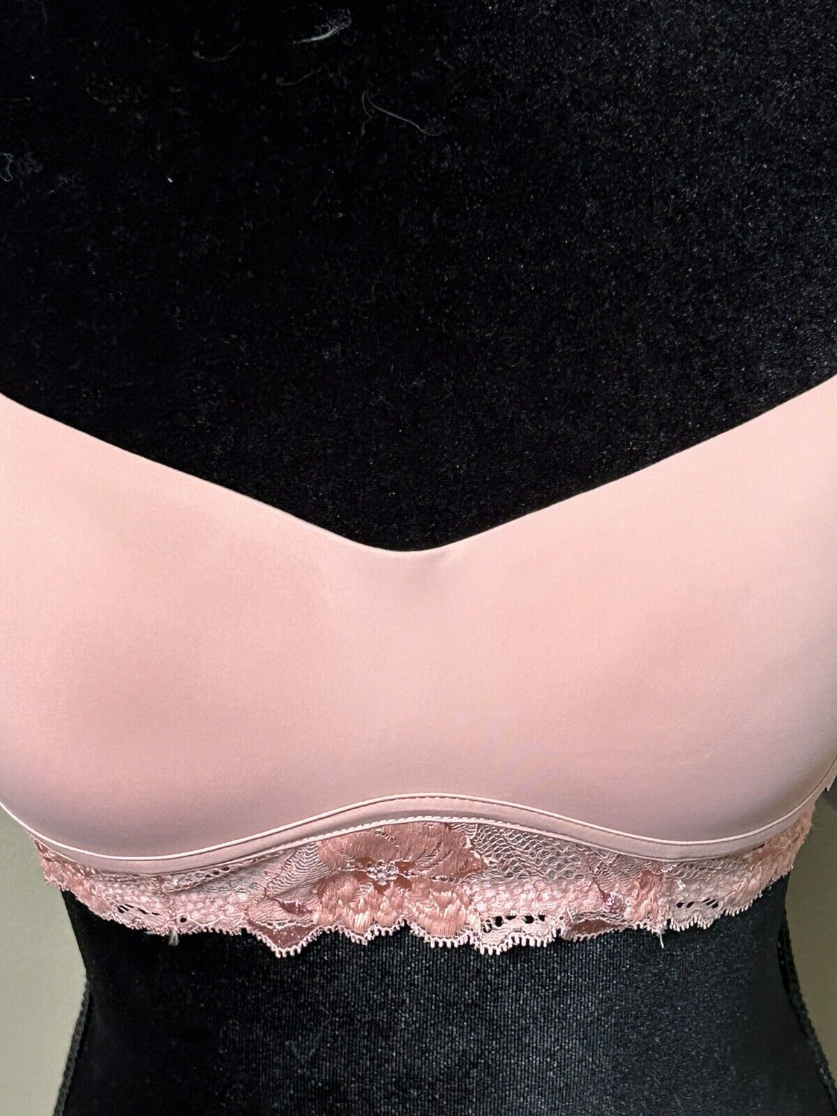 Calvin Klein Perfectly Fit Flex Lightly Lined Wirefree Bralette Pink Size Medium