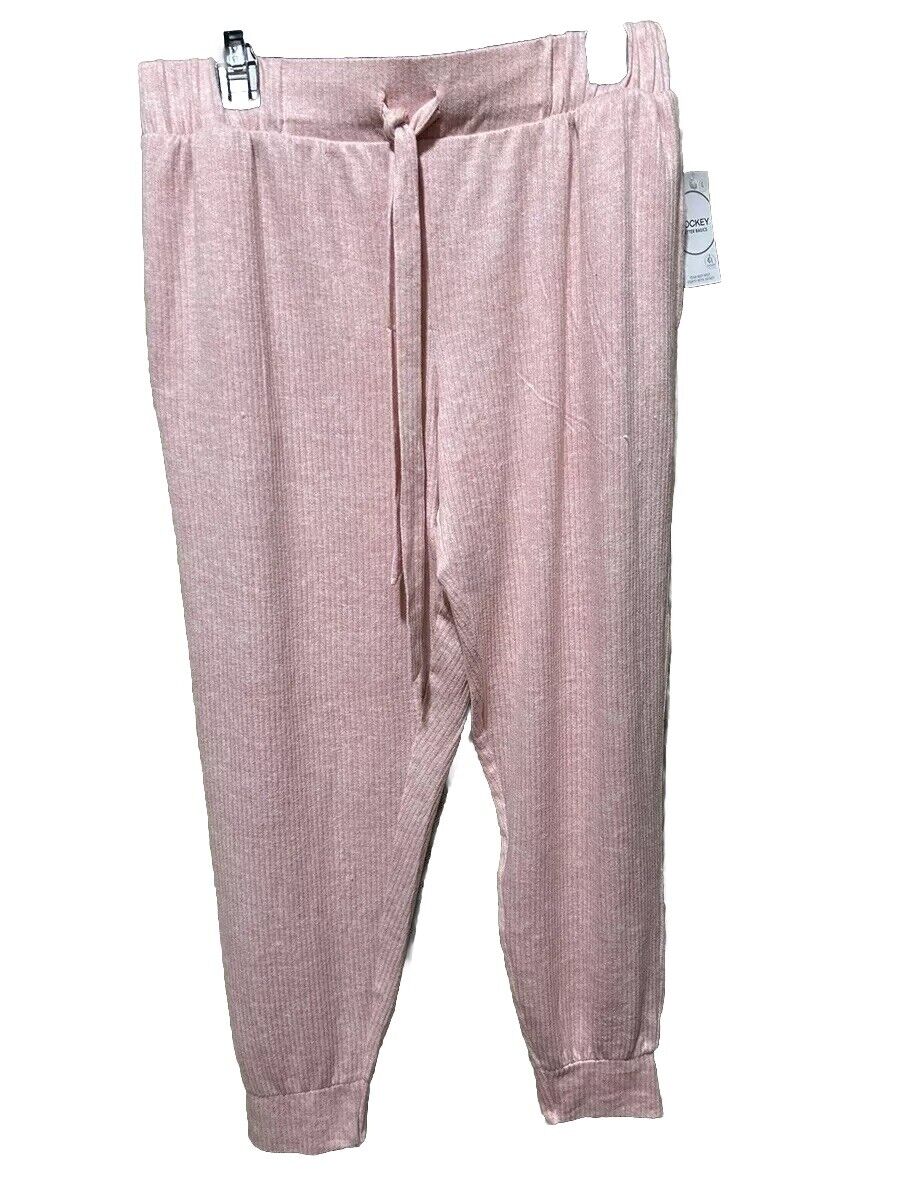 Jockey Luxe Lounge Ribbed Soft Sleepwear Jogger Pants