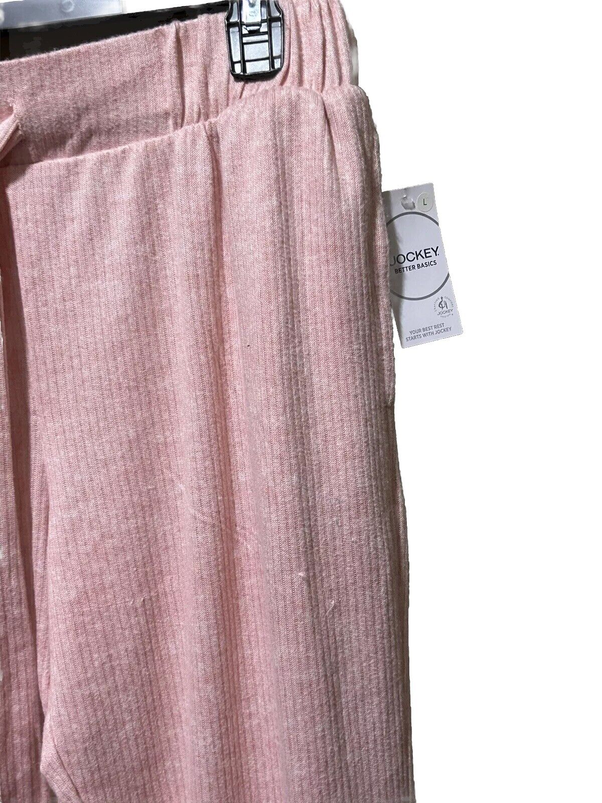 Jockey Luxe Lounge Ribbed Soft Sleepwear Jogger Pants