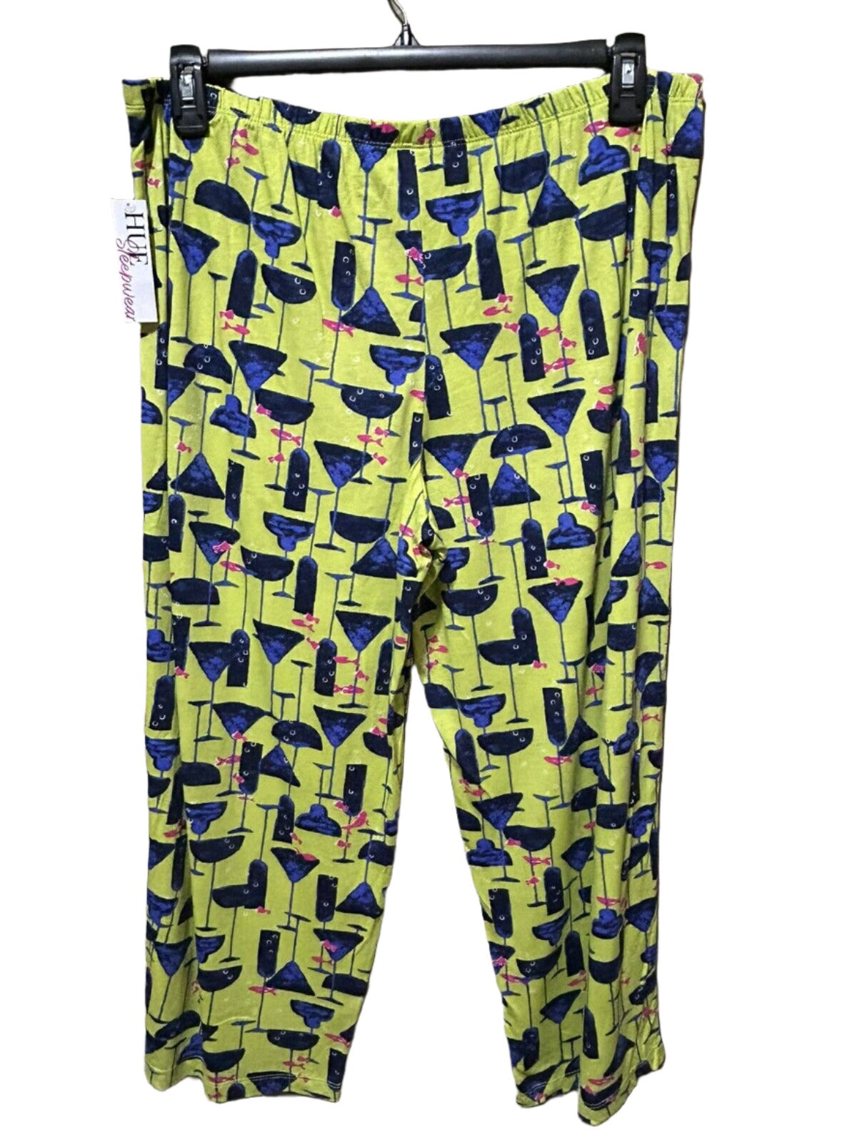 HUE women’s Printed Knit Capri Pajama Sleep Pants