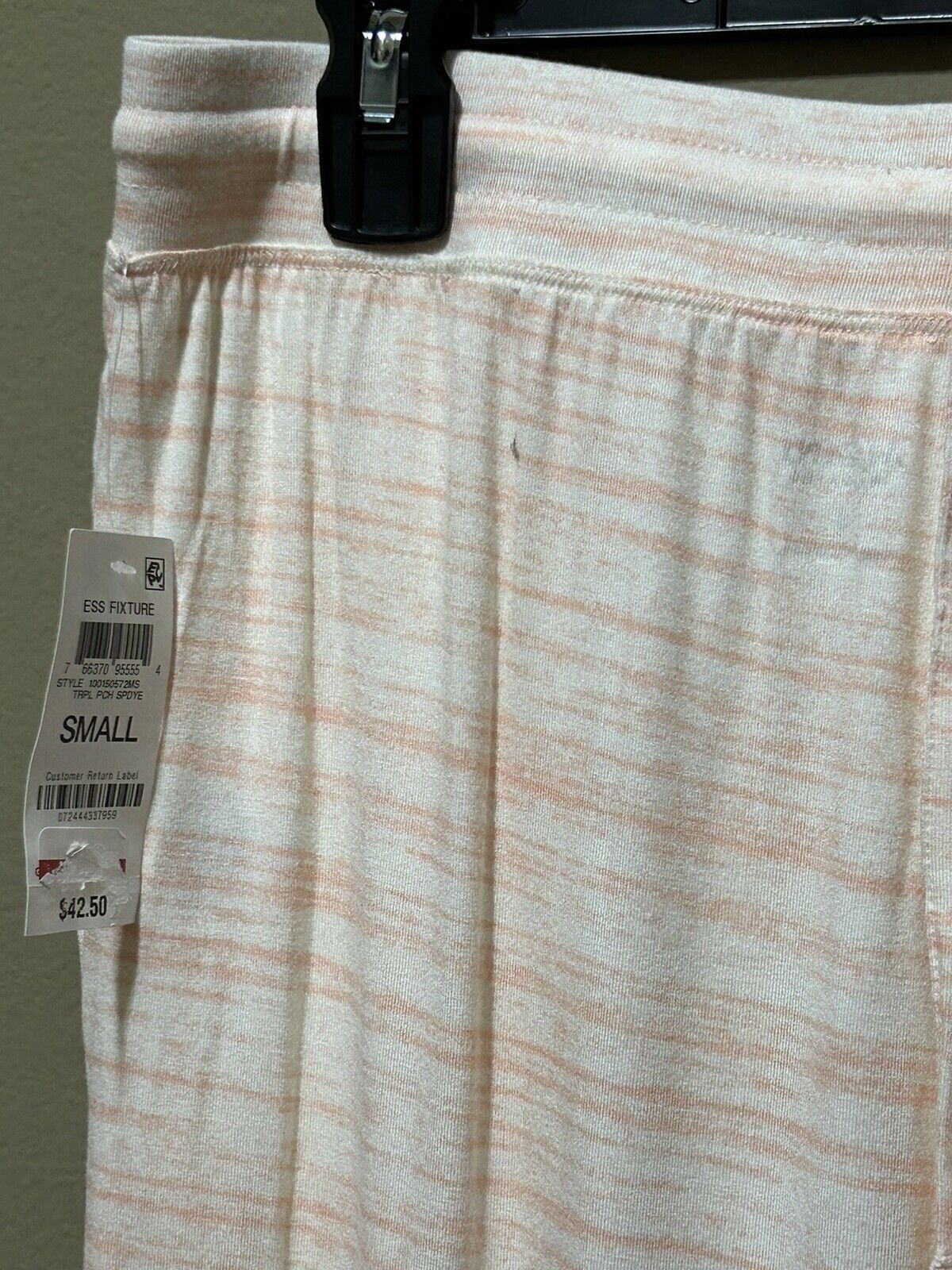 Alfani Womens Peach Pajama Lounge Pants