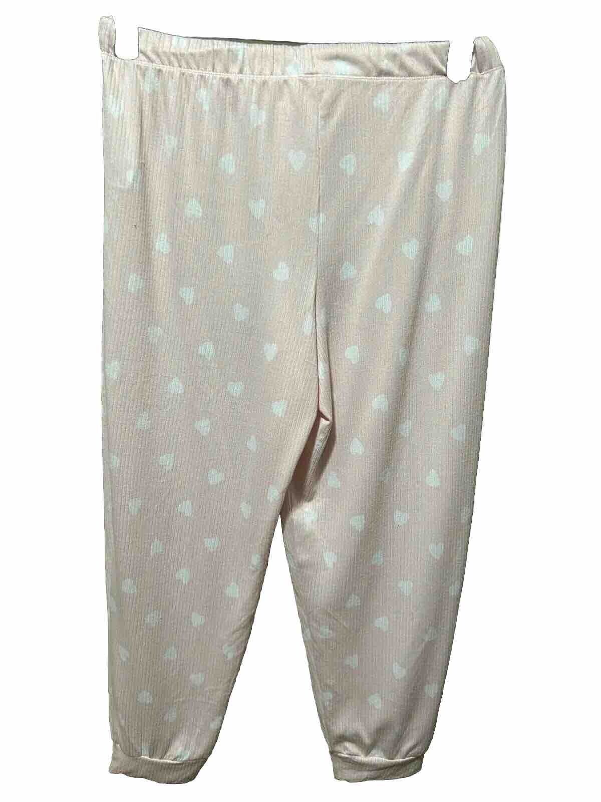 Jenni Women’s Plus Size Pink Super Soft Lounge Pajama Pants