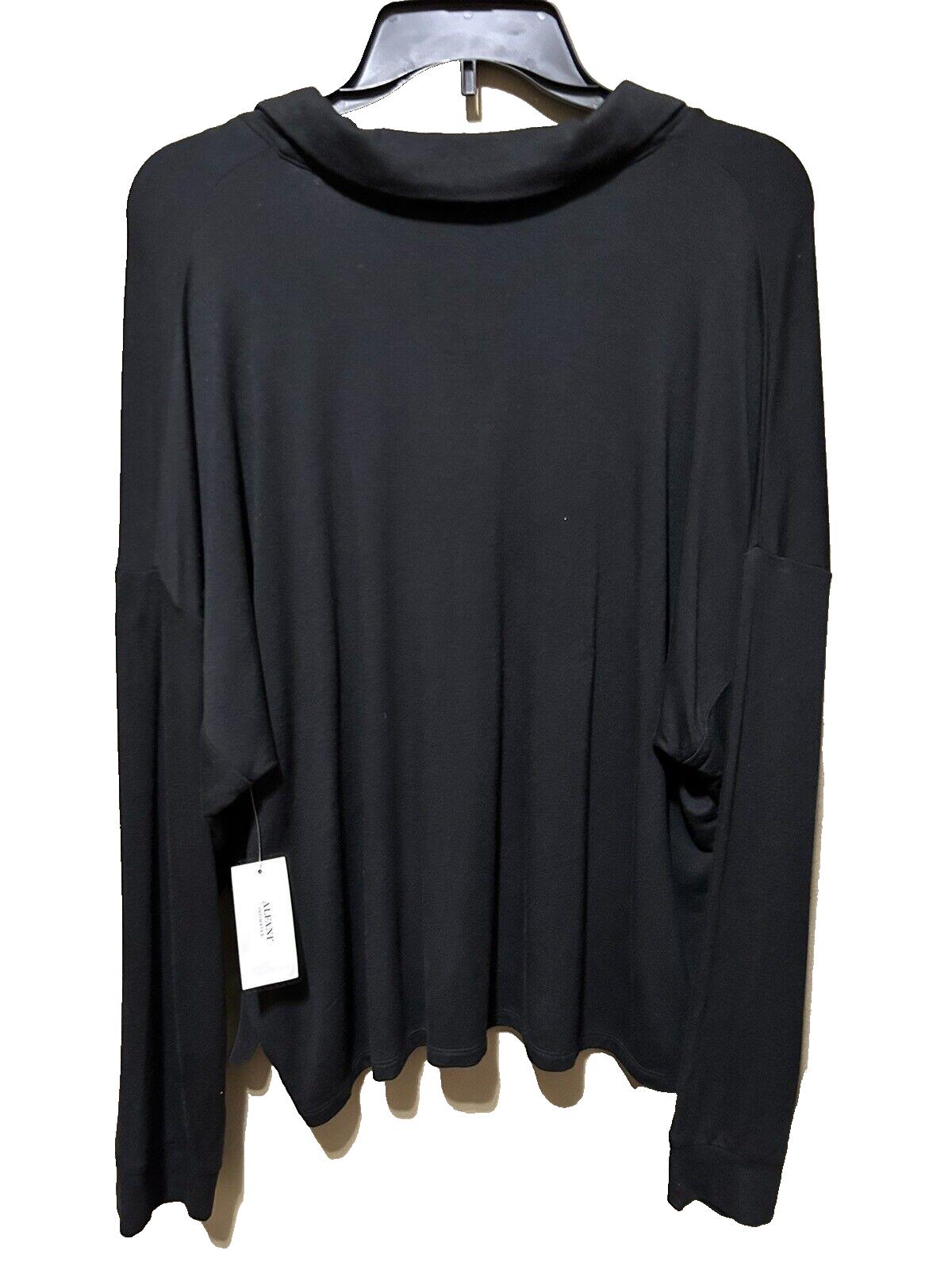 Alfani Women’s Super Soft Black Lounge Pajama Top