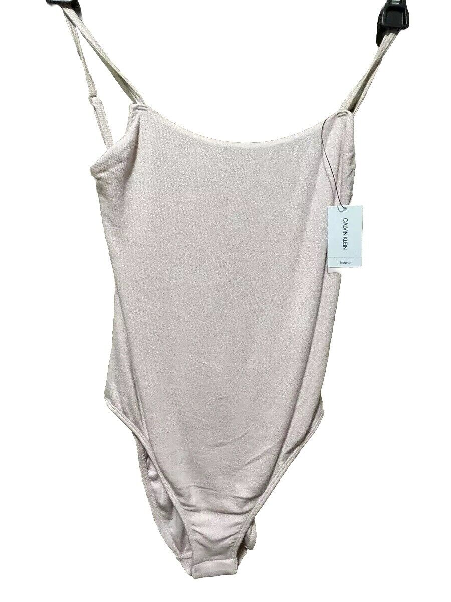 Calvin Klein Women's Sleepwear Pure Ribbed Sleeveless Bodysuit