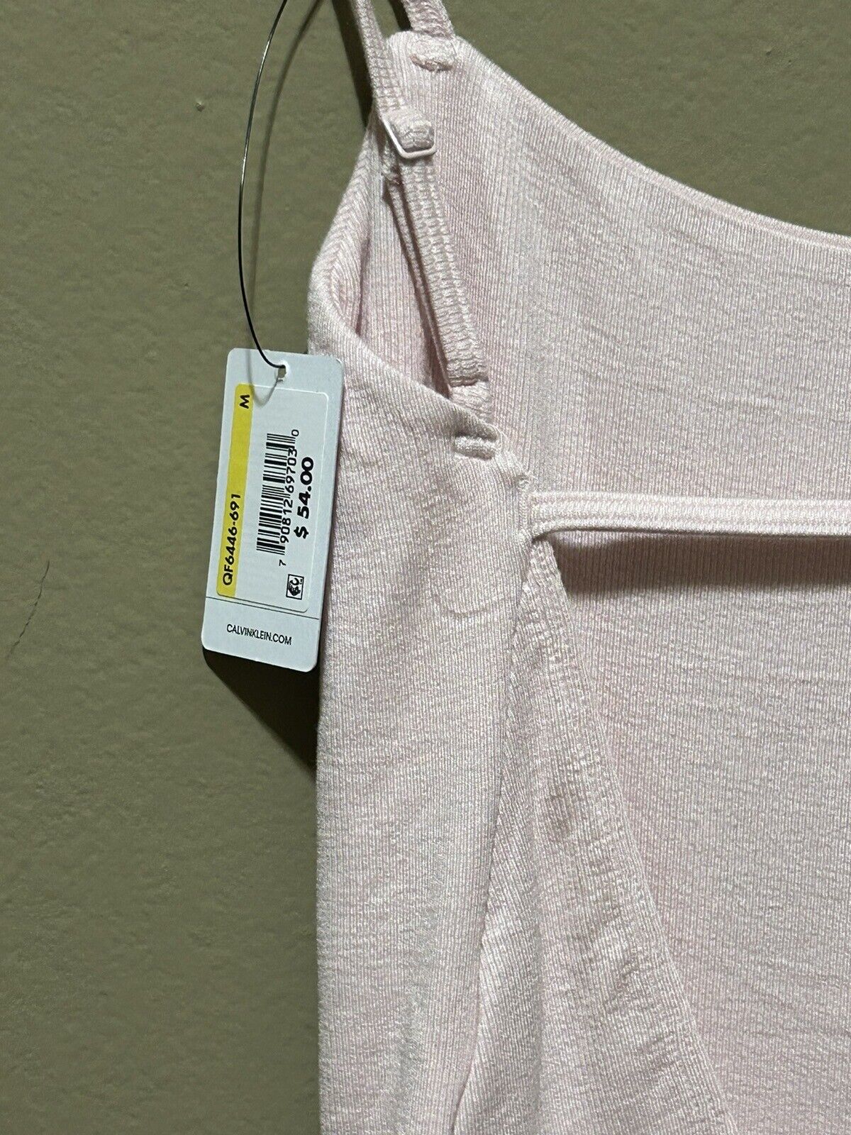 Calvin Klein Women's Sleepwear Pure Ribbed Sleeveless Bodysuit