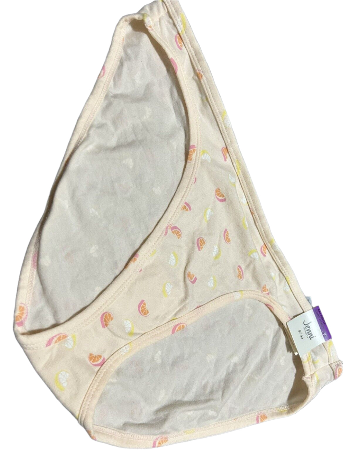 Jenni Women’s Plus Size Sliced Lemons Peach Panty Underwear Hipster