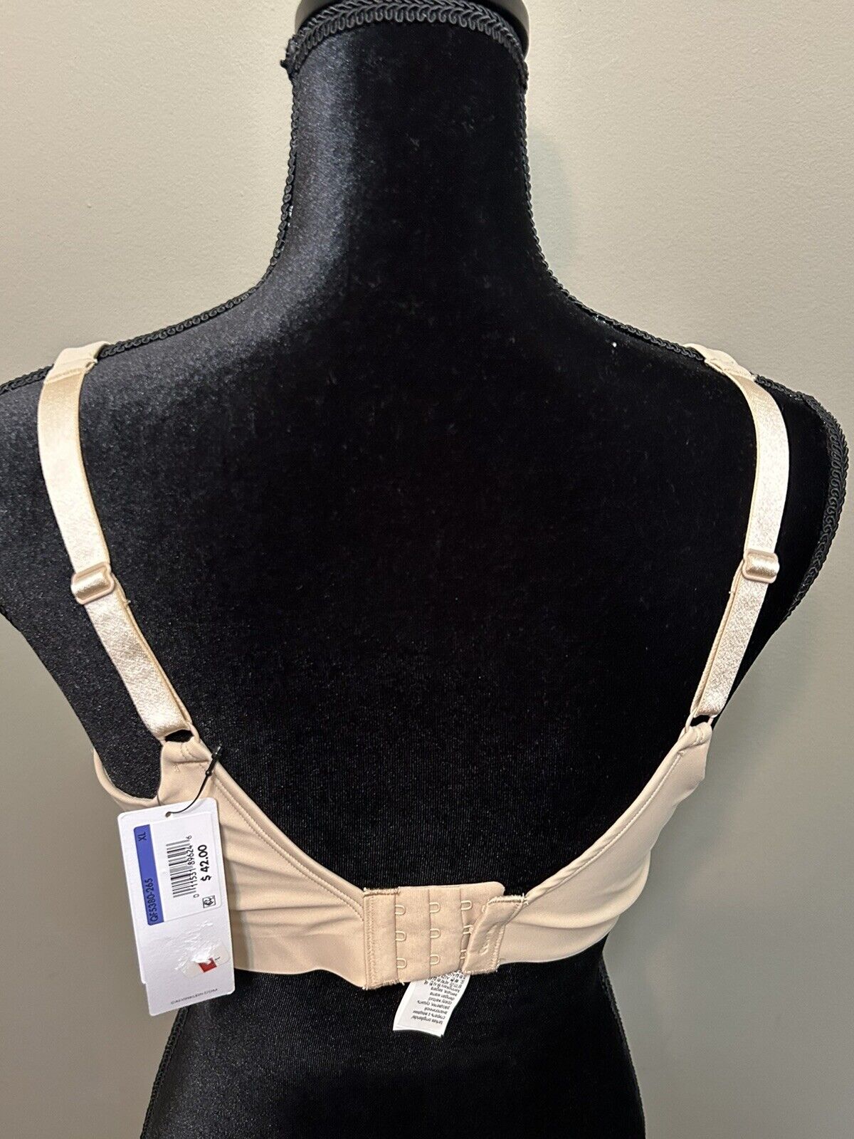 Calvin Klein Style Wireless Mesh Bra Beige