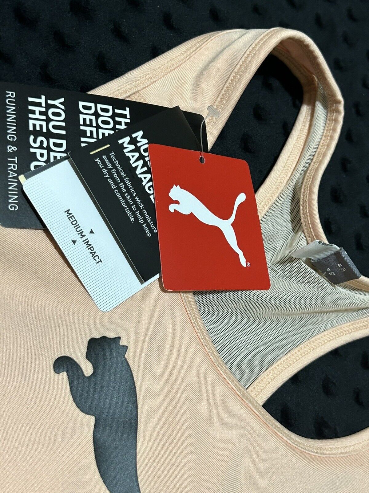 PUMA Women's-Impact Strong Bra Sports Bra Drycell