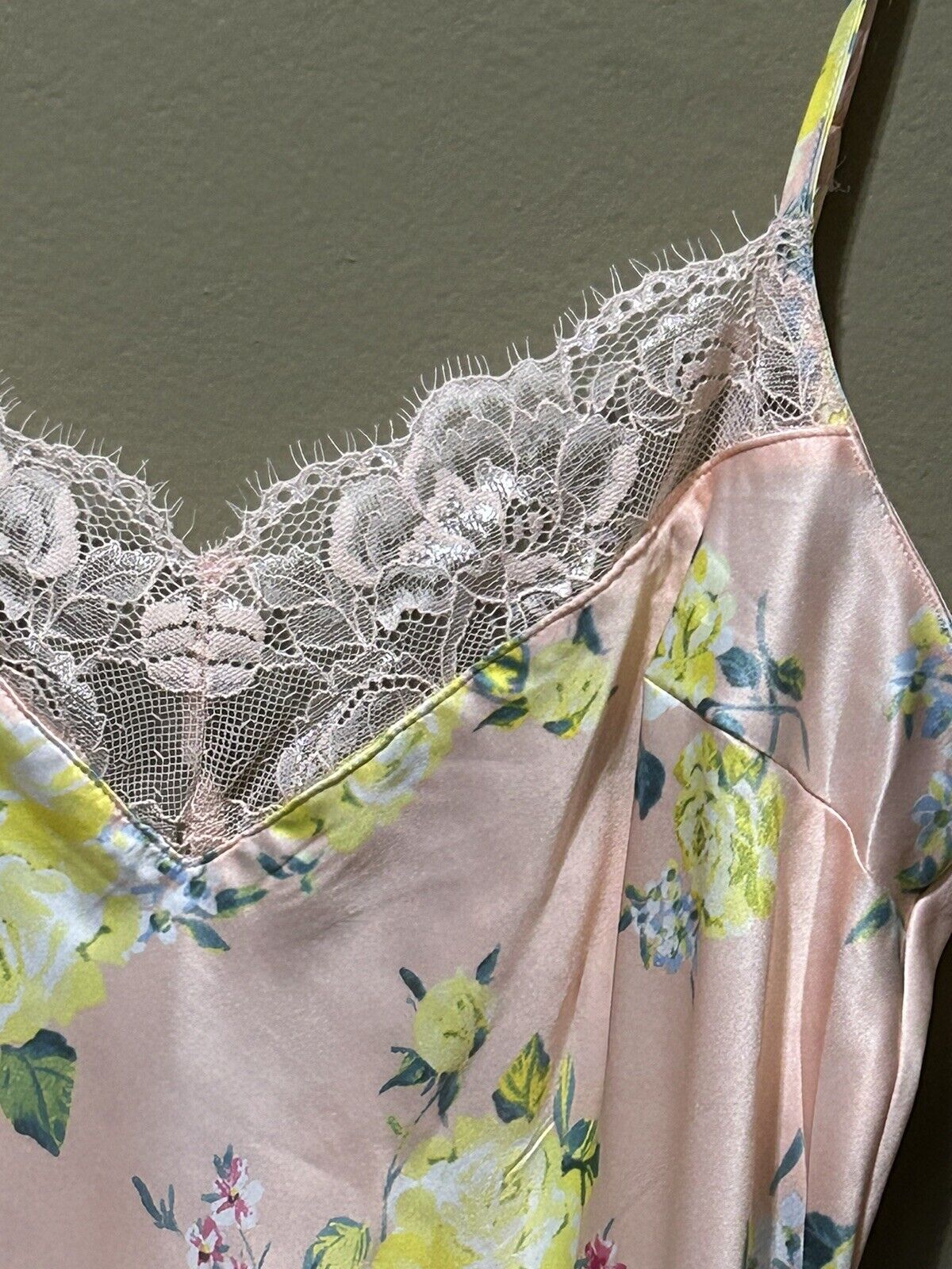 INC Women’s Lace Robe & Sexy Nightie Sleepwear lingerie Chemise Set