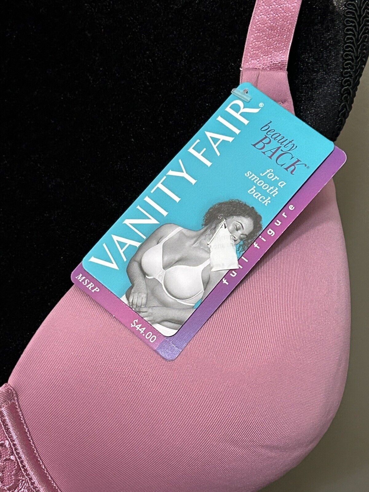 New Vanity Fair womens Full Figure Beauty Back Smoothing Bra