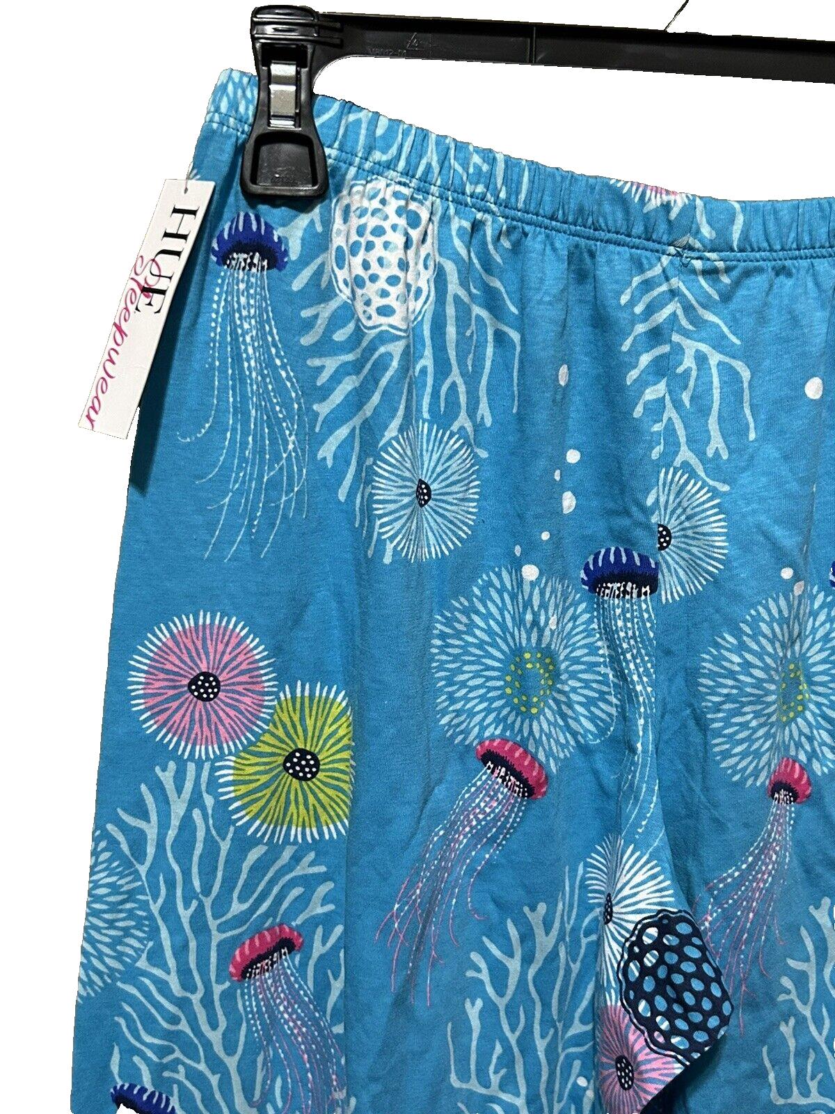 HUE Women’s Printed Knit Capri Pajama Sleep Pants