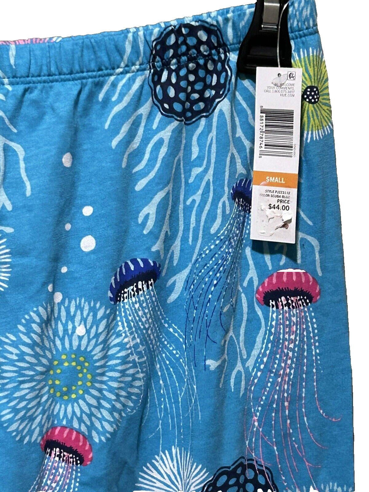 HUE Women’s Printed Knit Capri Pajama Sleep Pants