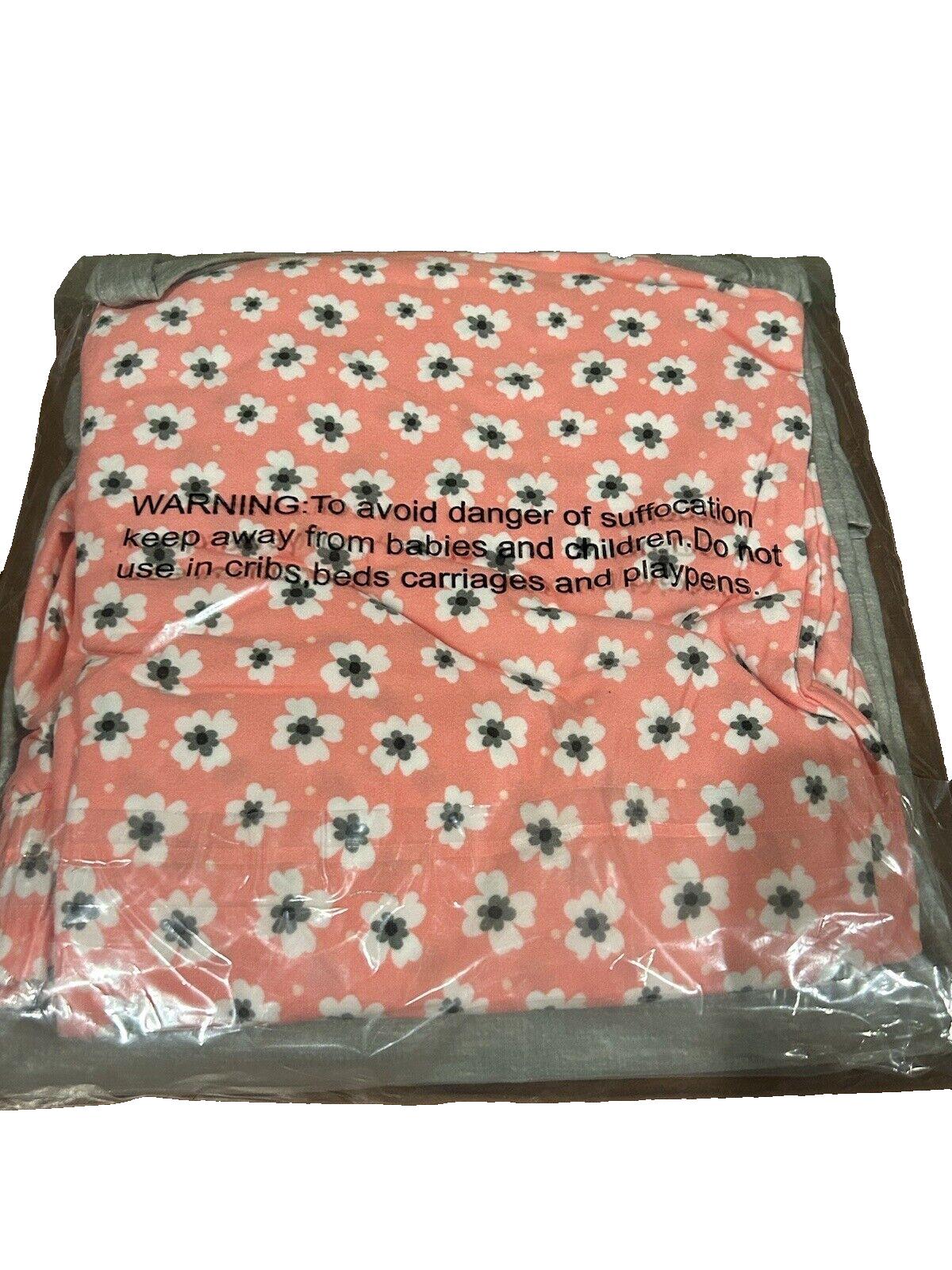 Hanes Comfort Sleep Women’s 2 Piece Grey Pretty Poppy Pajama Set