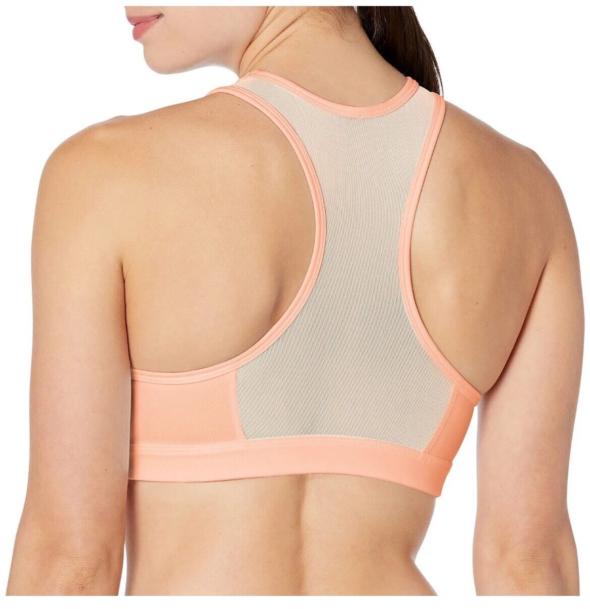 PUMA Women's Mid Impact 4 Keeps Bra Peach