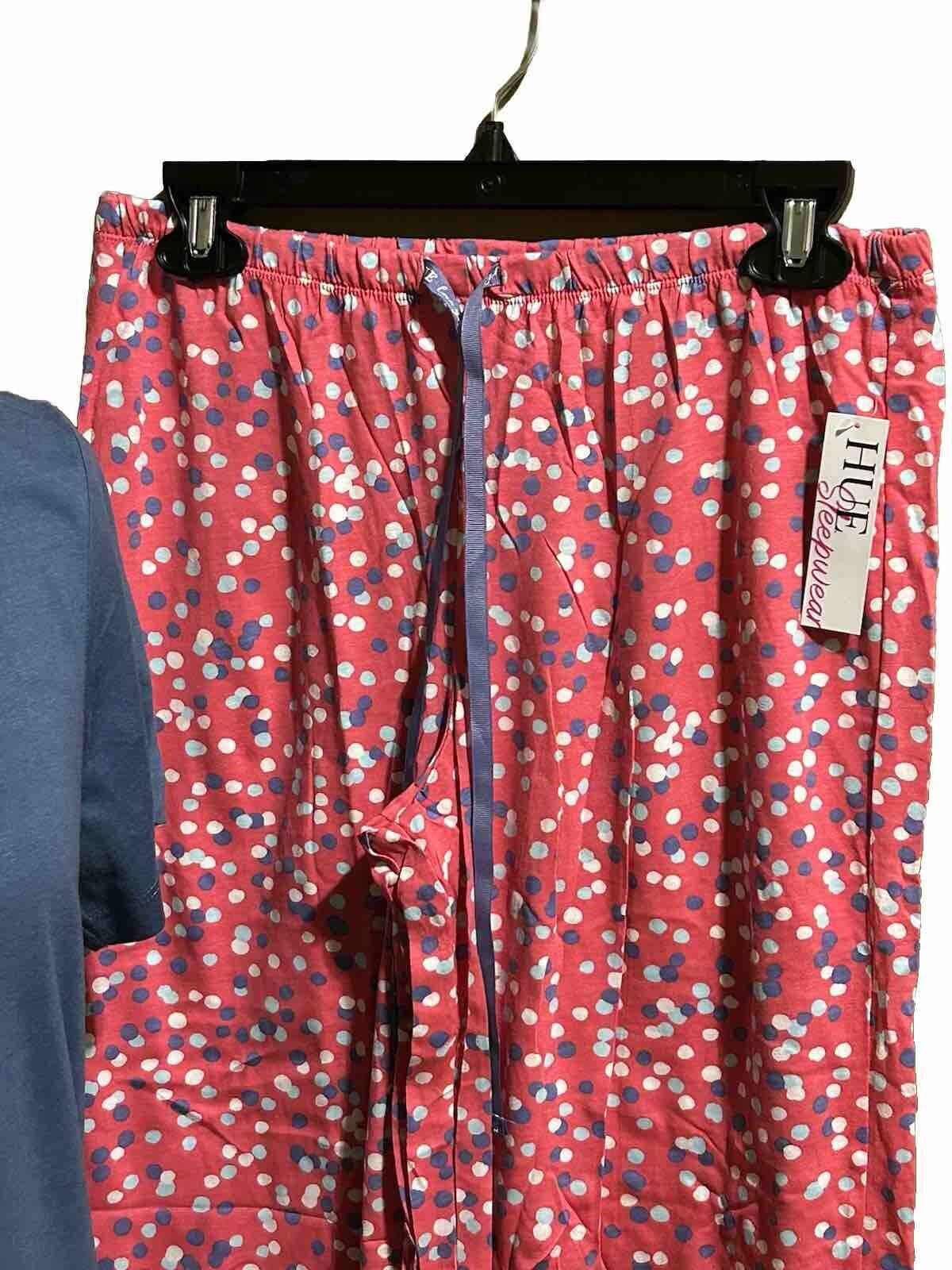 Hue Women’s Matching Two Piece Capri Pajama Lounge Set