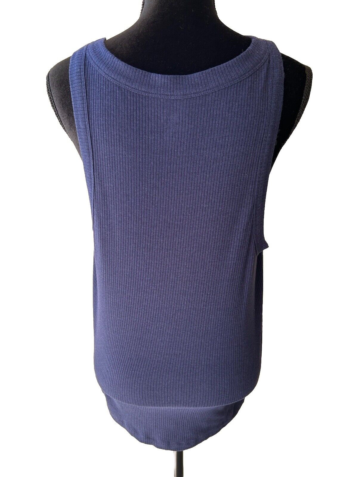 Jenni Women's High-Neck Pajama Tank Top Navy Sail