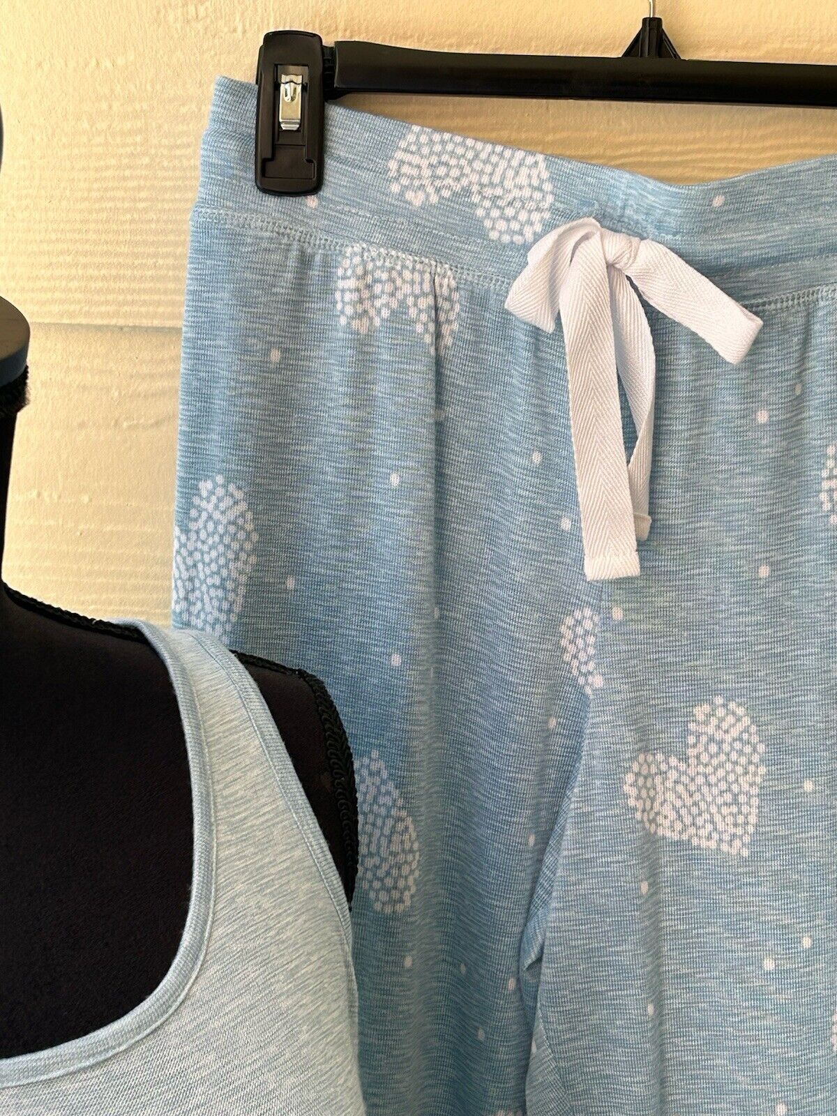 Roudelains Ultra Soft Women’s Two Piece Light Blue Whisperluxe Pajama Set