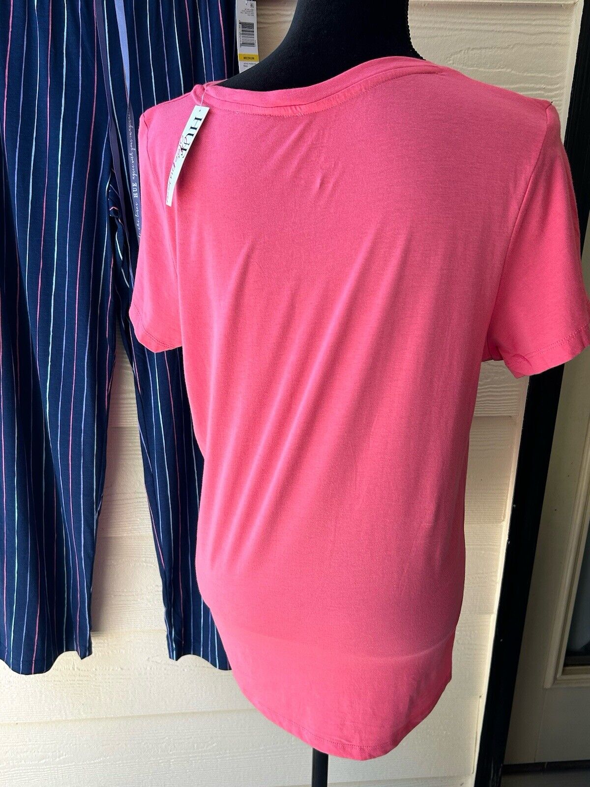 Hue Women’s 2 Piece Striped Pajama Set