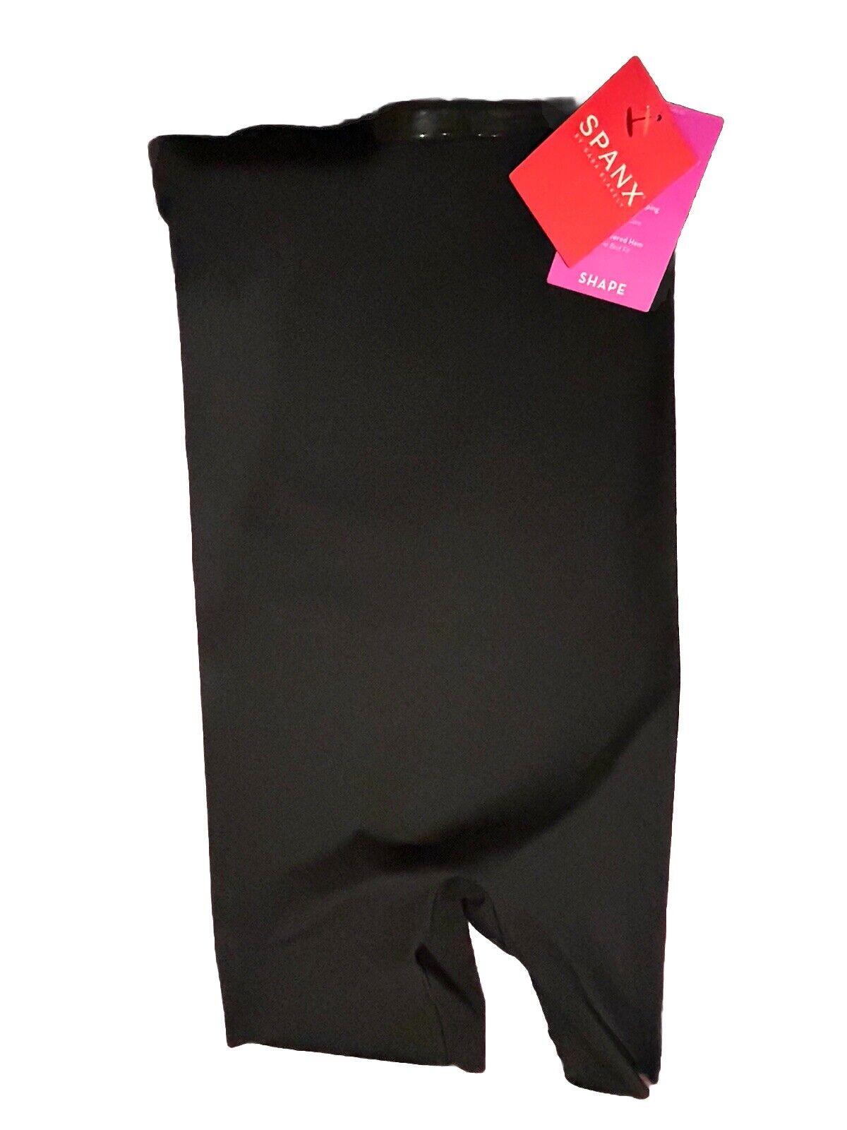 Spanx Black Thinstincts High-Waisted Mid-Thigh Short