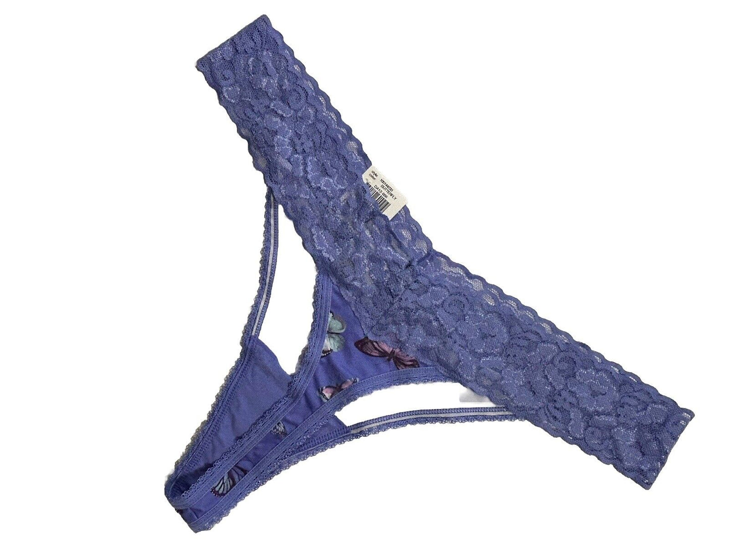INC International Concepts Plus Lace Butterfly Thongs Panties Underwear