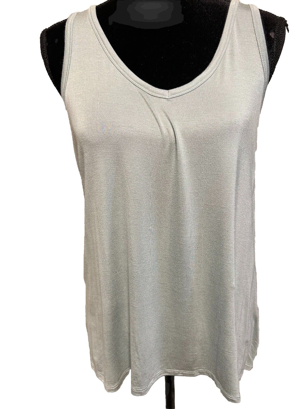 Alfani Intimates Solid Essential Sleep Tank Top Women's Dusty Jade