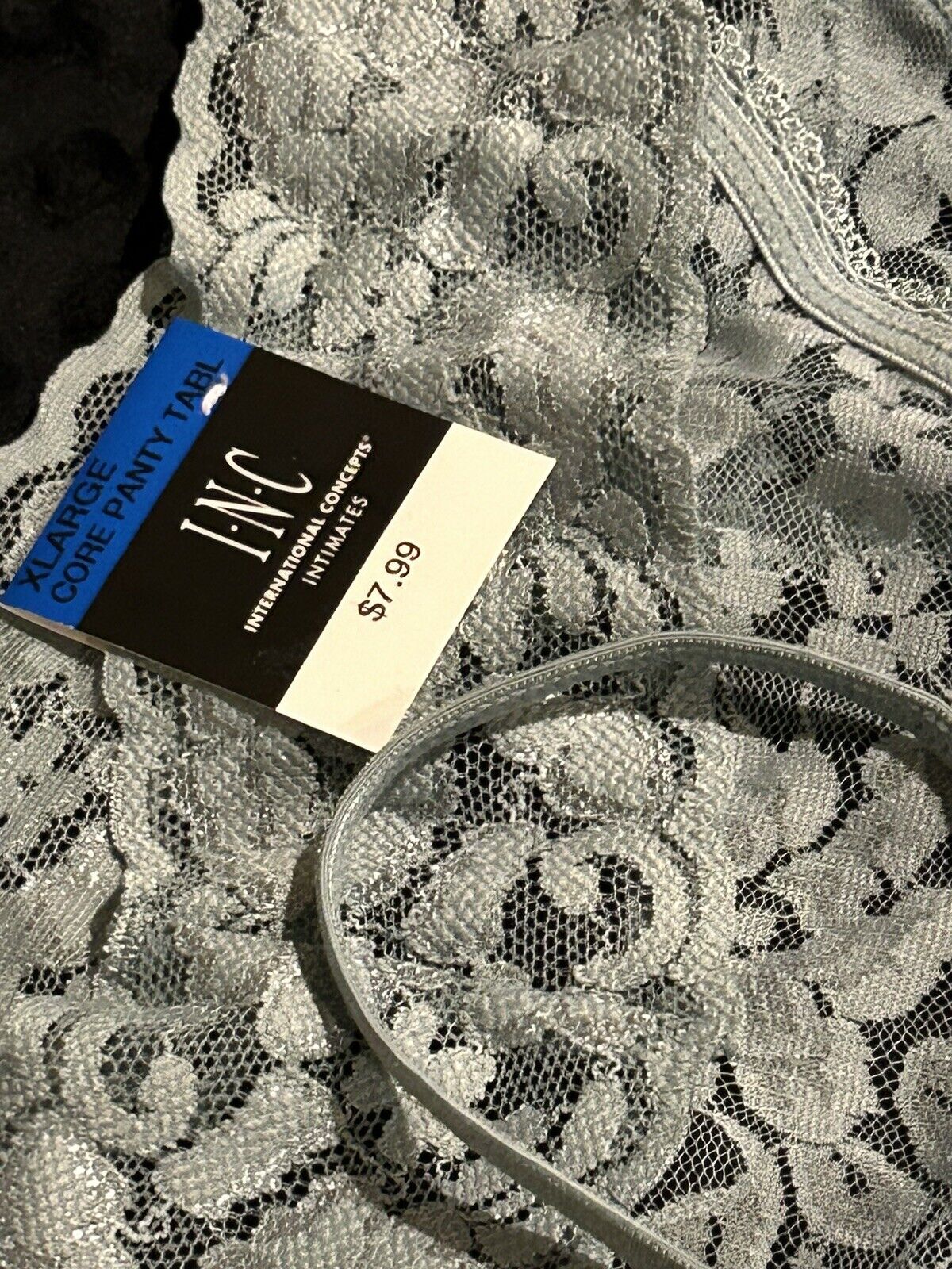 INC Two Piece (Blue Amazonite) Underwire Lace Bra Panty Matching Set