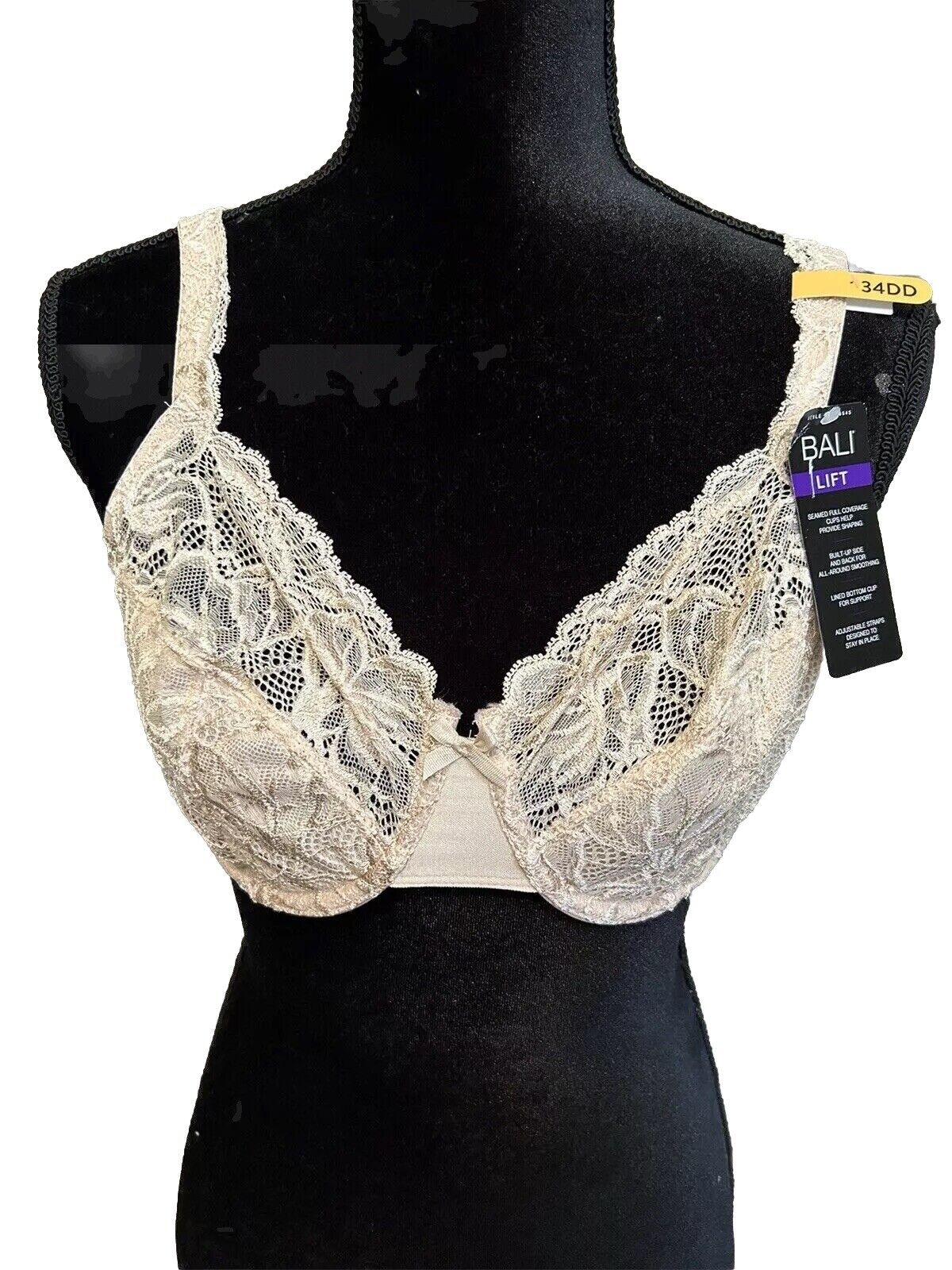 Bali Lace Desire Underwire Bra Champagne Nude