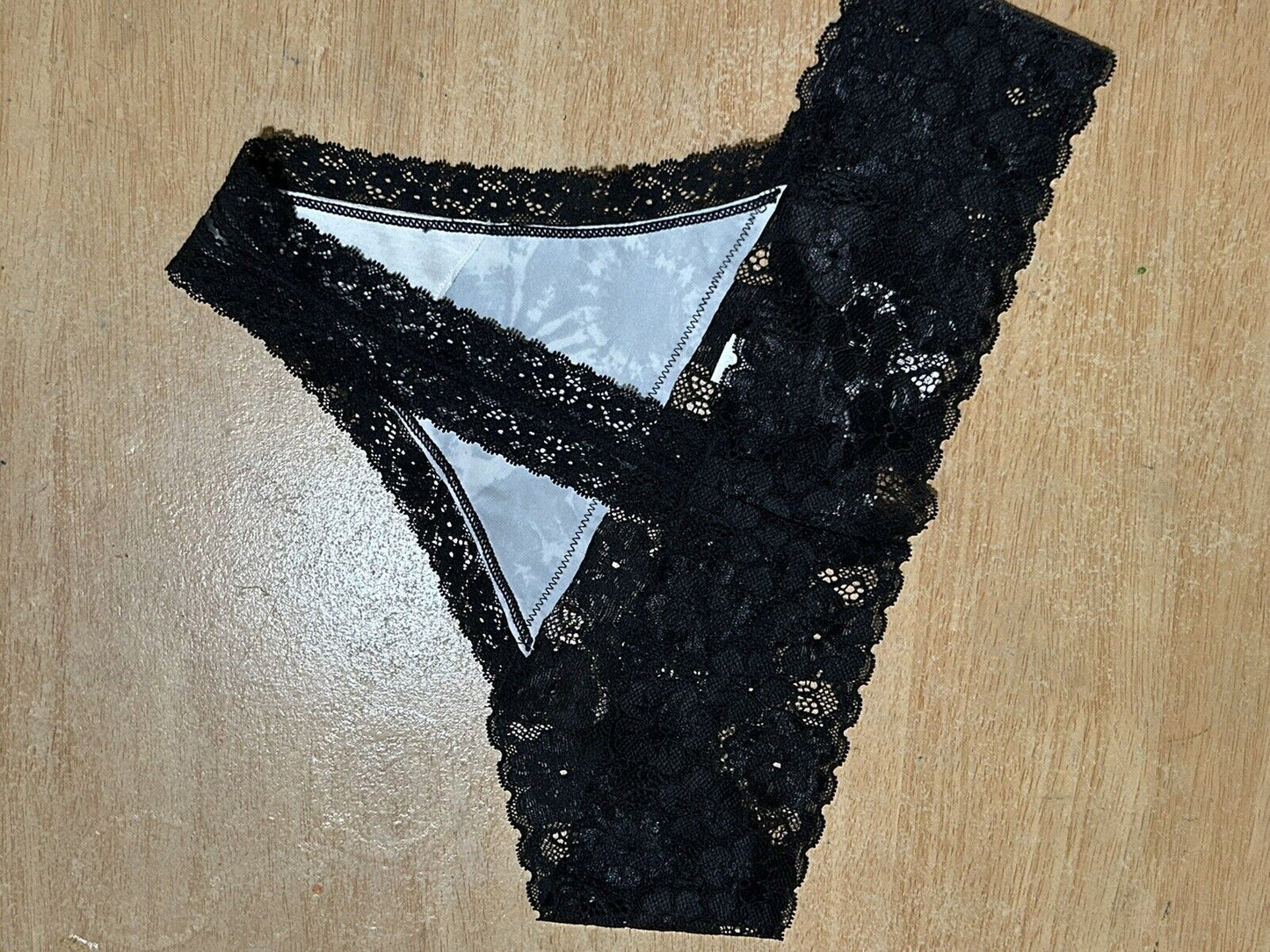 Jenni Lace-Trim Hipster Panty, Underwear Black Pinwheel Tiedye