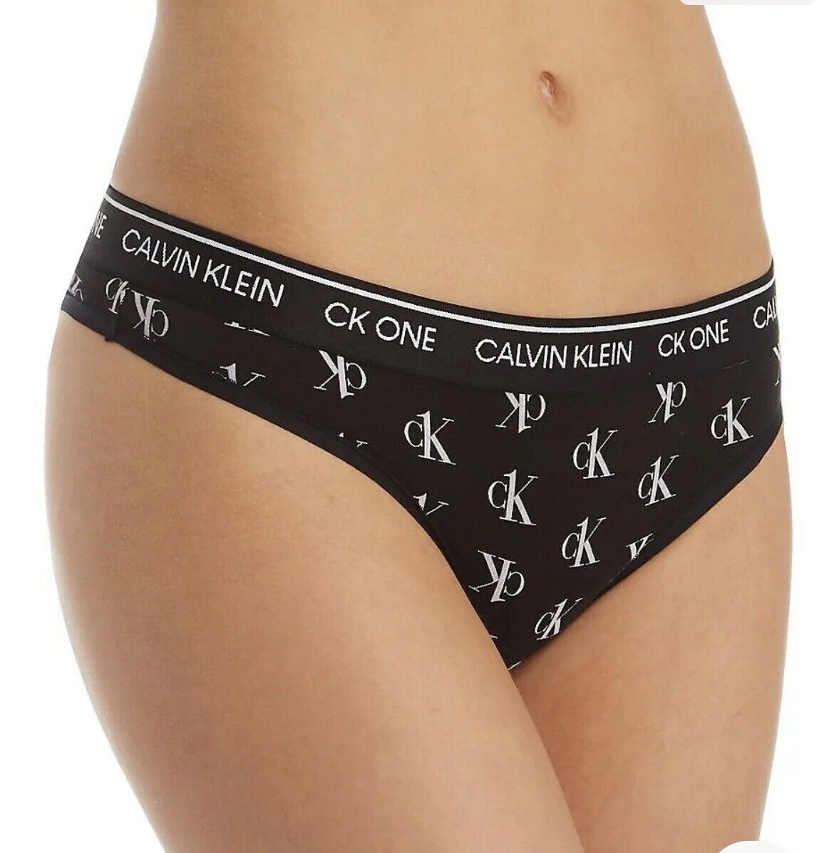 Calvin Klein CK One Cotton Thong Underwear Panty