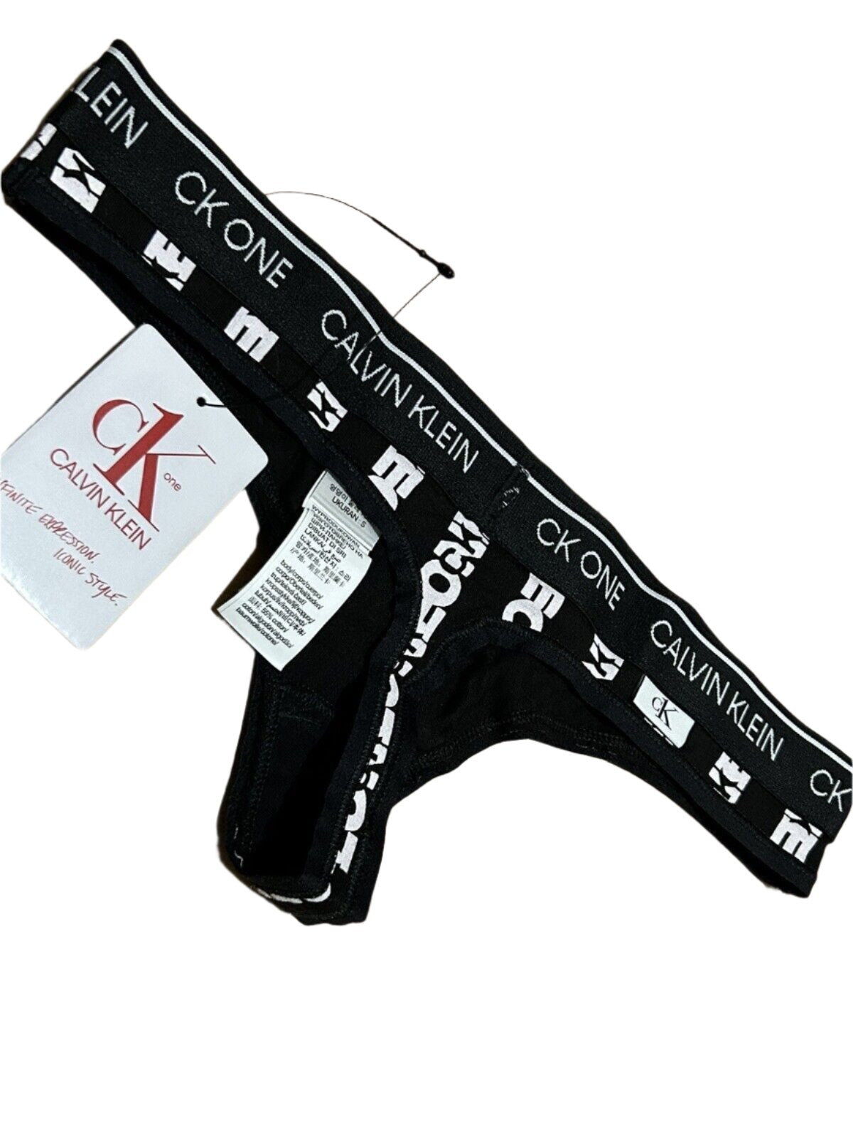 Calvin Klein CK One Cotton Thong Underwear Panty