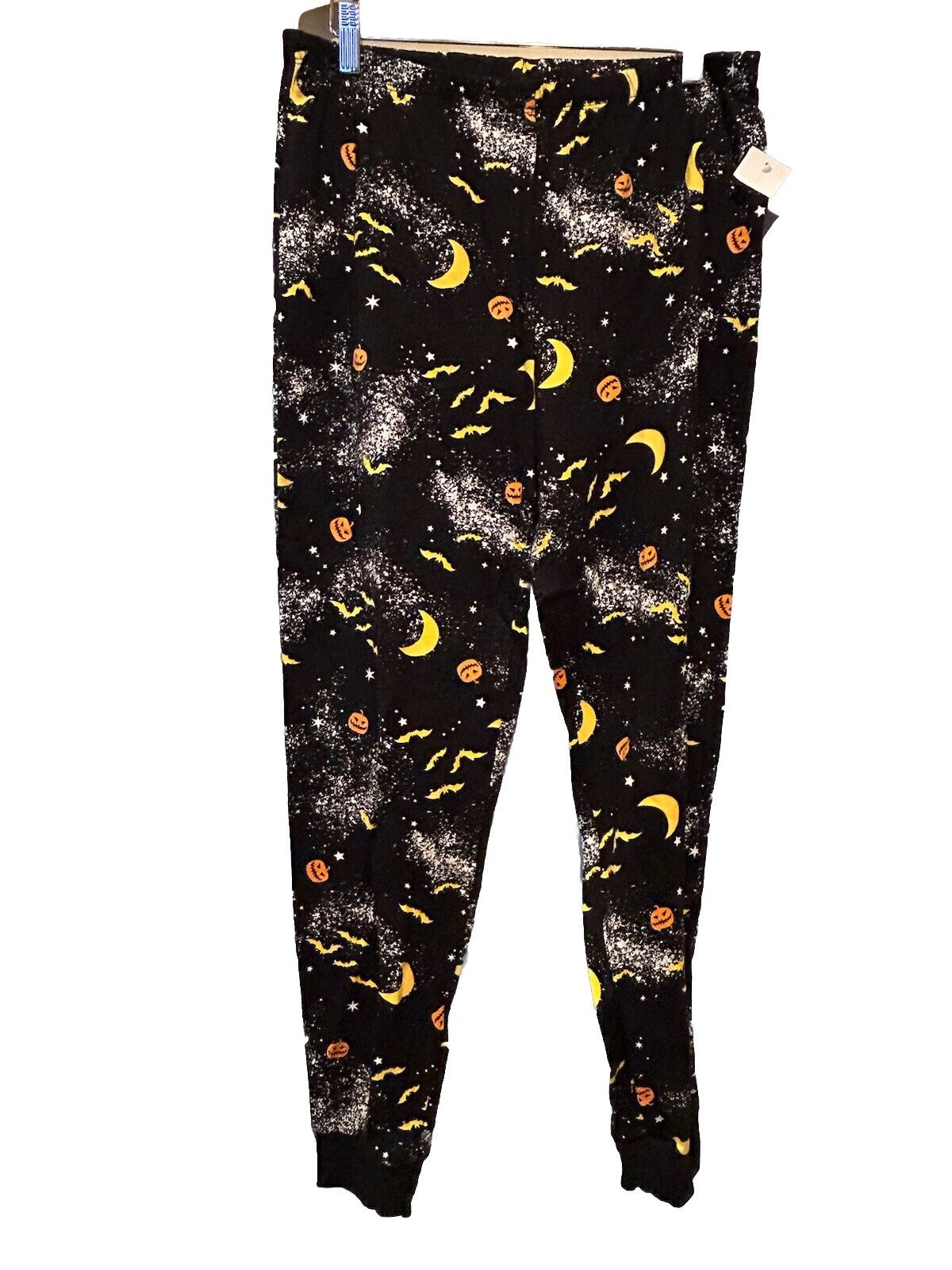 Family PJs Women's 2 Piece Halloween Ghosts Pajama Set Black