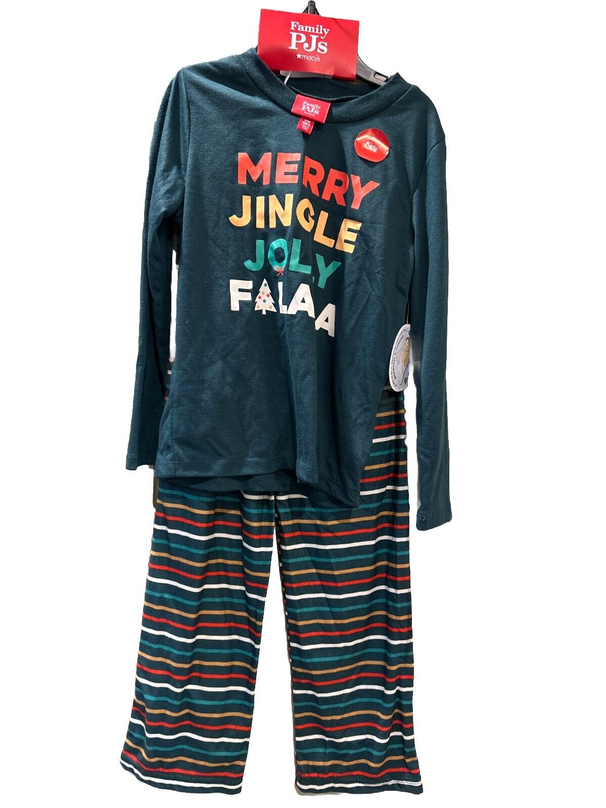 Christmas Xmas Holiday 2 Piece Family Kids Merry Jingle Mix it Set June Bug