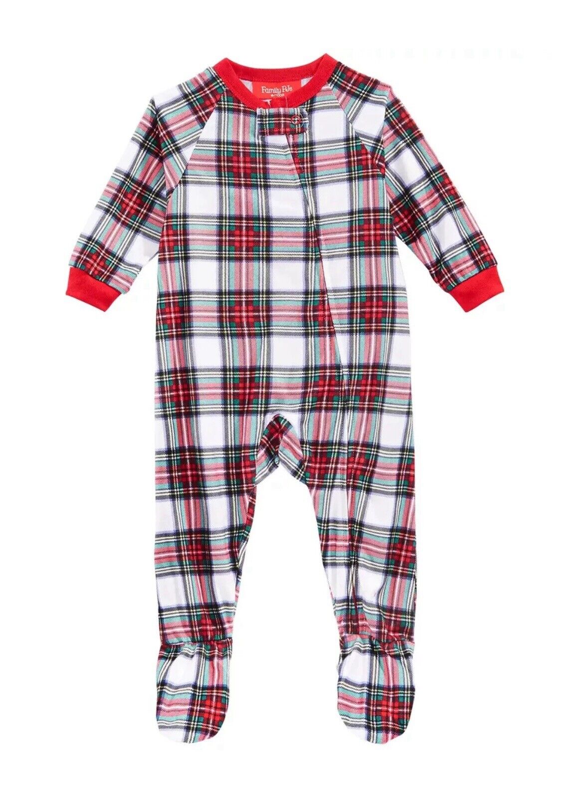 Baby Stewart Plaid Toddler Footie Pajamas