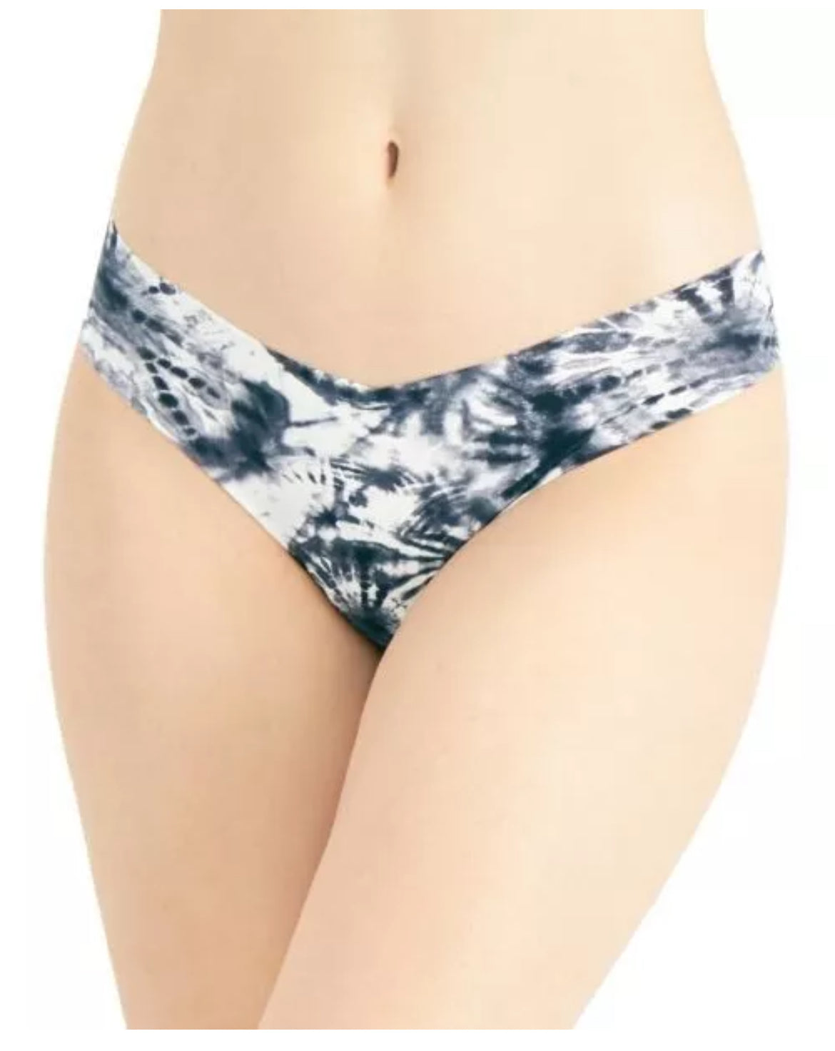 Jenni (2 Pair) Women's Thongs Panties, Pinwheel Tiedye and Tiedye