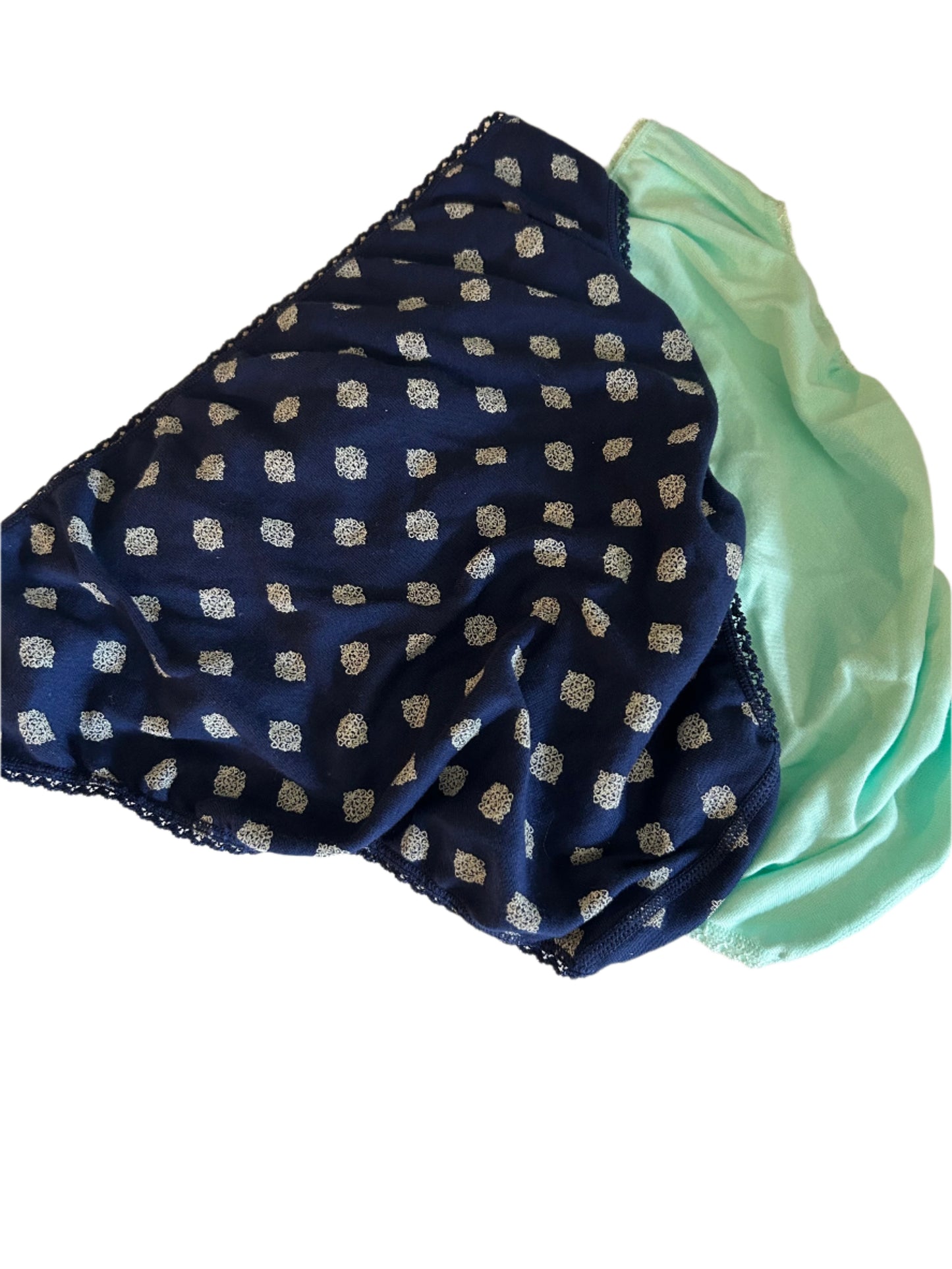 Charter Club Women’s 2 Piece Panty Set NWT Green and Blue