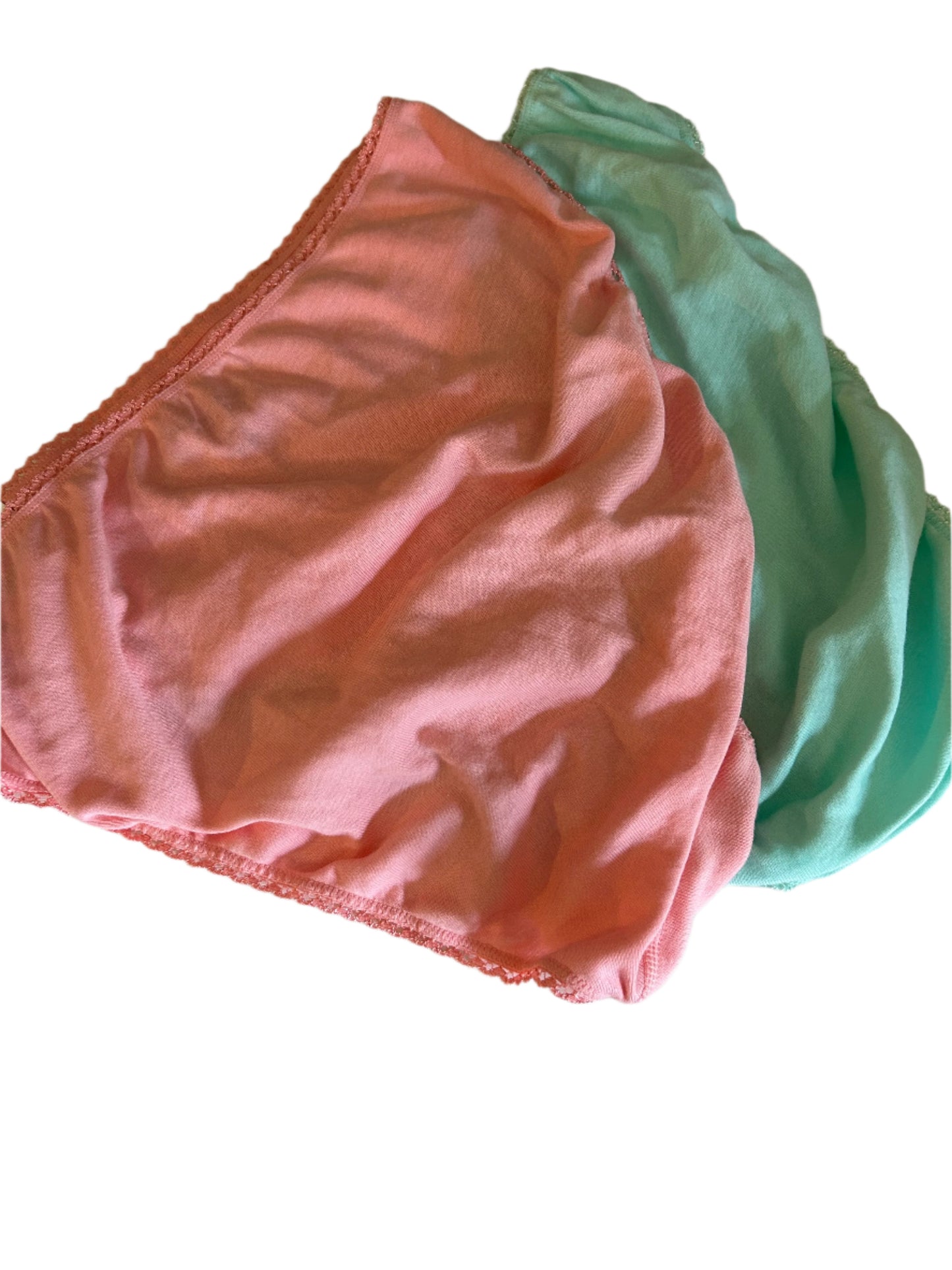 Charter Club Women’s 2 Piece Panty Set NWT Green and Pink