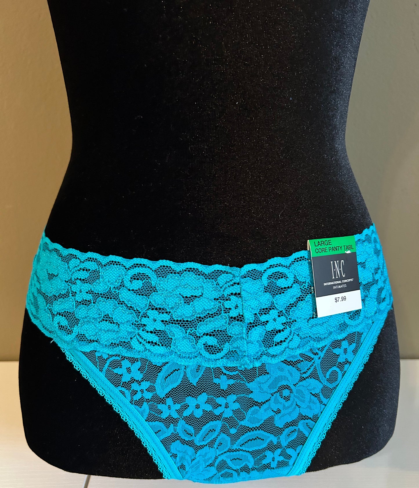 INC International Concepts Women's Lace Thongs SEA ISLE