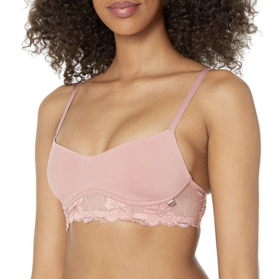 Calvin Klein Perfectly Fit Flex Lightly Lined Wirefree Bralette Pink