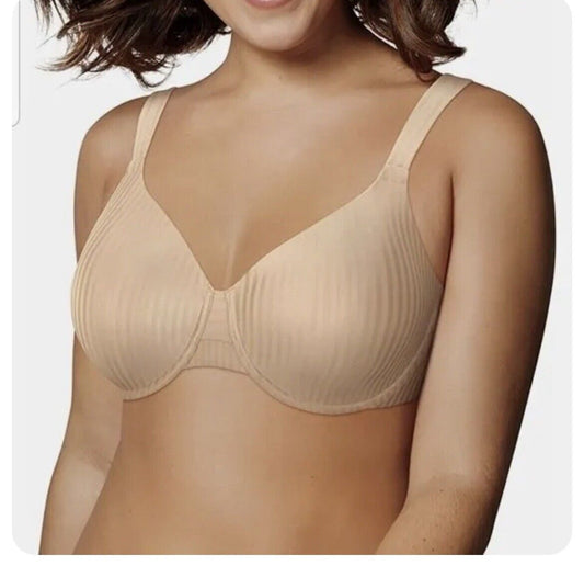 NWT Playtex Nude Secrets All Over Smoothing Full Figure Underwire Bra