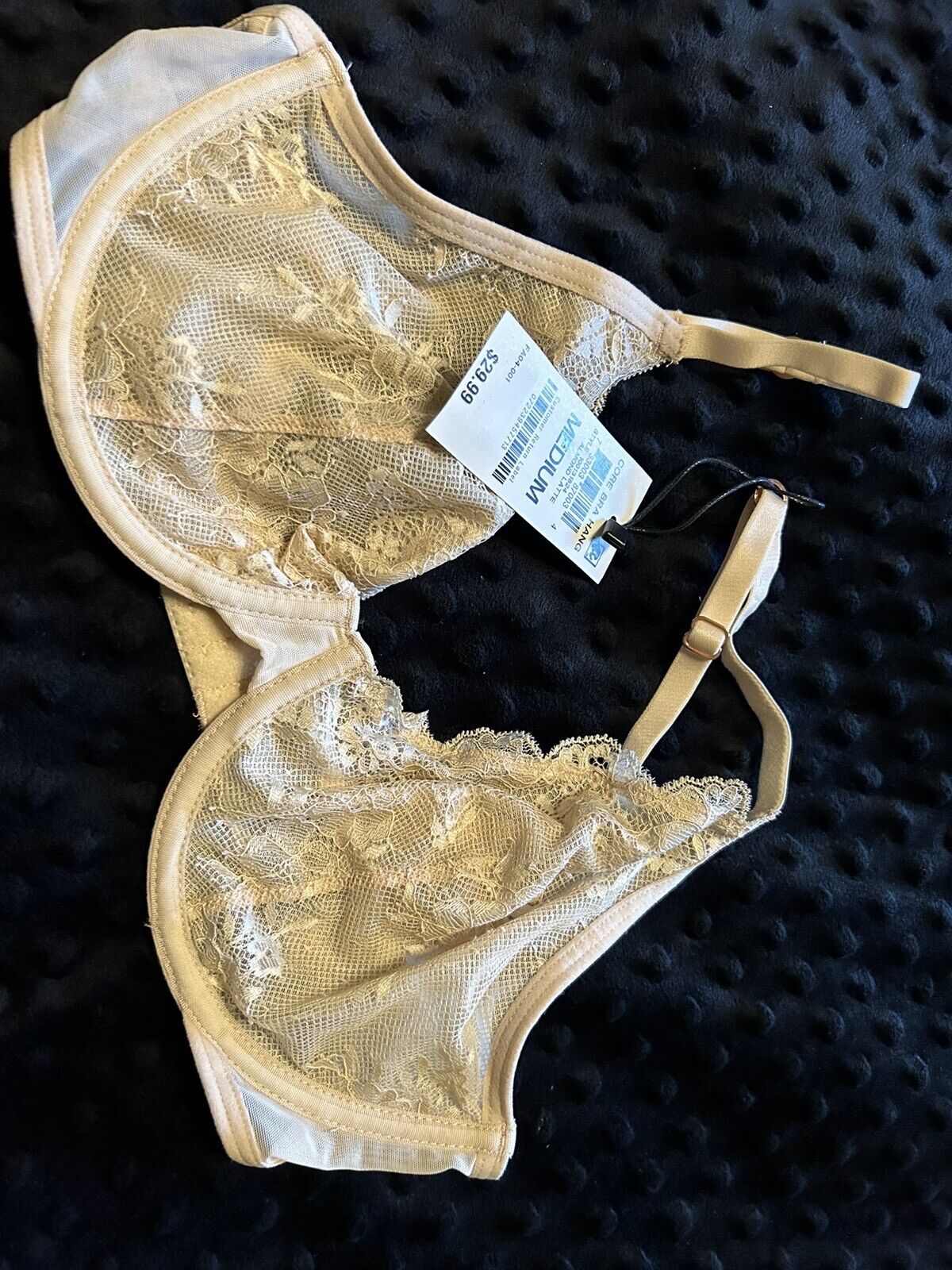 Inc International Concepts Apex Lace Bra Almond Latte
