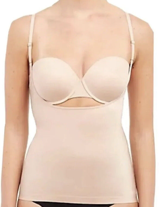 Spanx Suit Your Fancy Open-Bust Cami Champagne