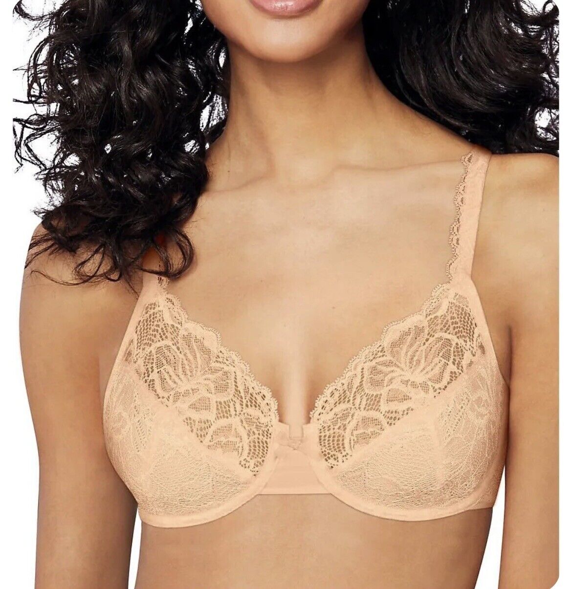 Bali Lift Lace Desire Lightly Lined Underwire Bra 39DD