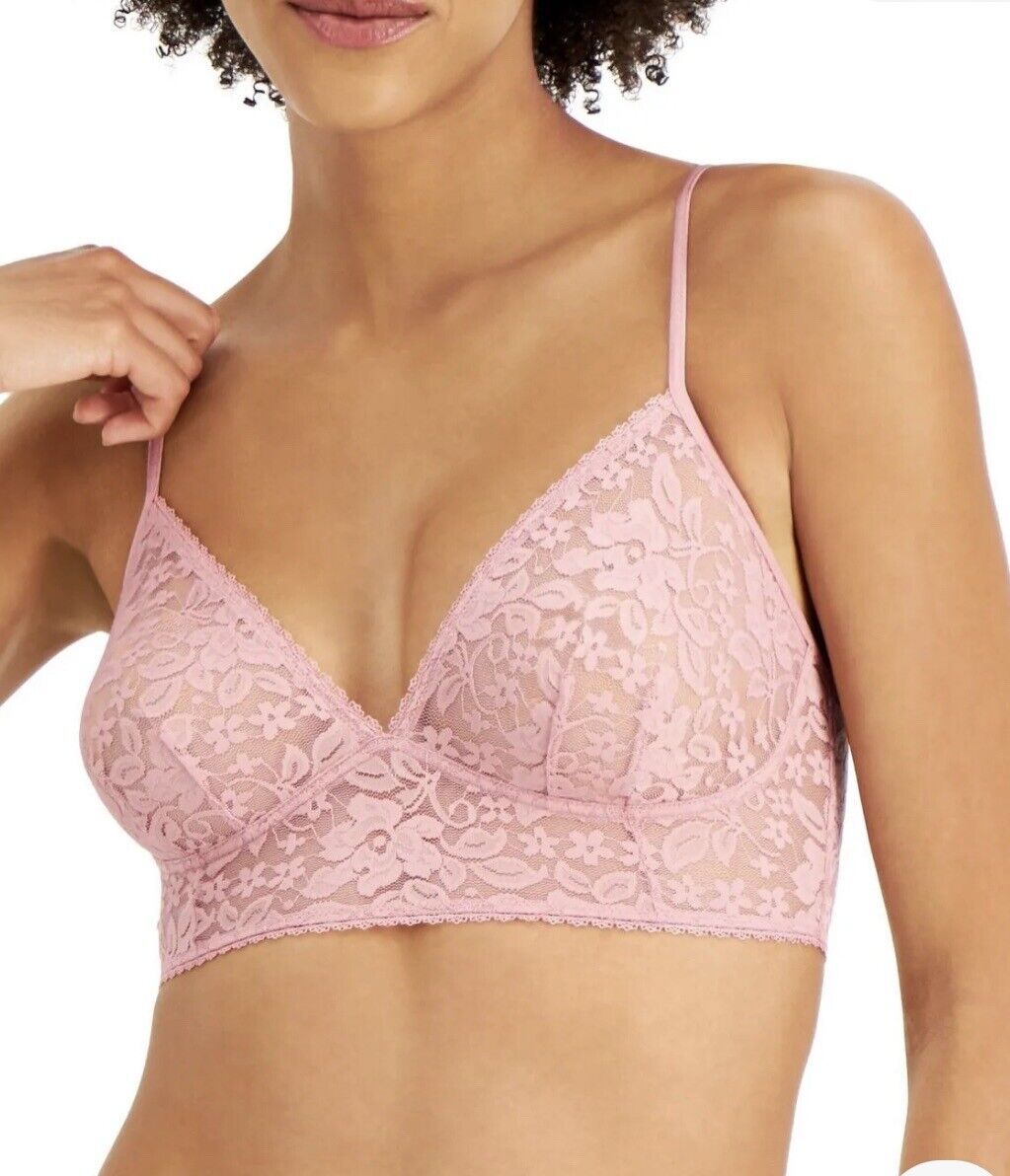 INC International Concepts Women’s Intimate Lace Bralette Foxglove