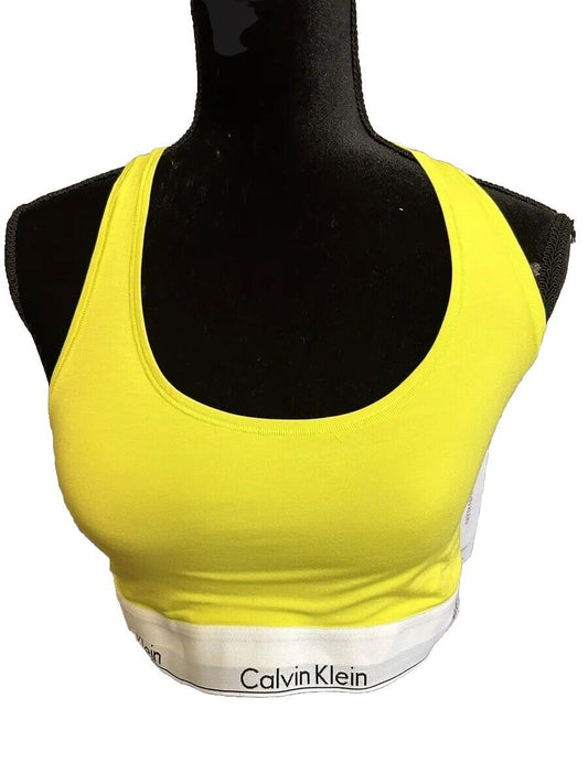 Calvin Klein Girls Yellow Underlined Bralette