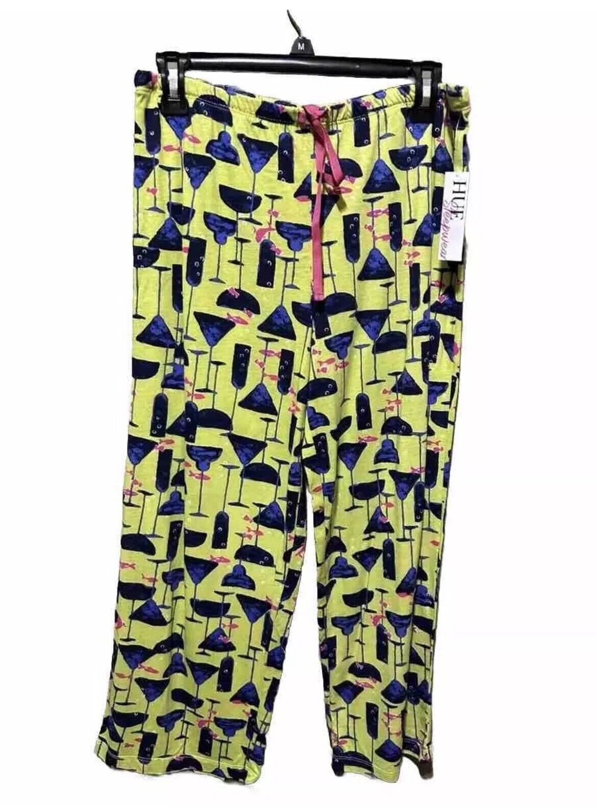 Women's HUE Sipping with Fishes Pj Capri Pants Lounge Sleep Bright