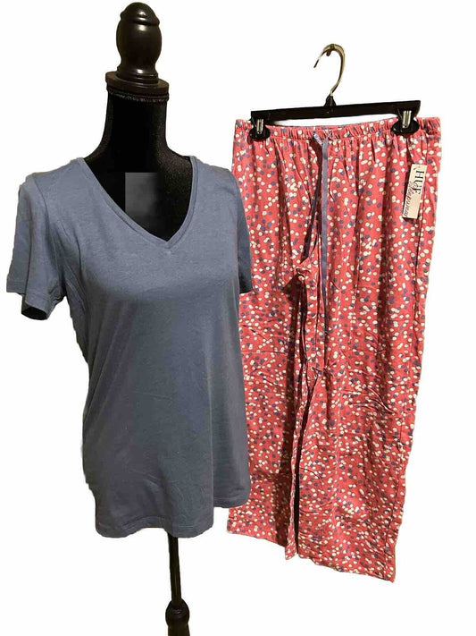 Hue Women’s Matching Two Piece Capri Pajama Lounge Set