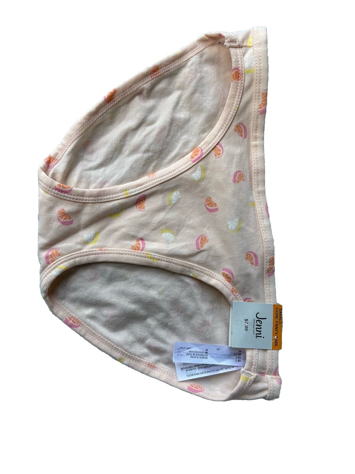 Jenni Women’s 100% Cotton Bikini Underwear Sliced Lemons Theme