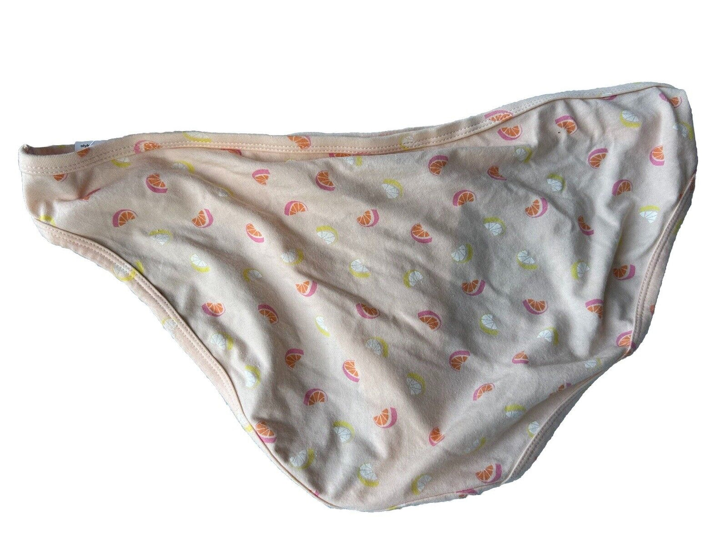 Jenni Women’s 100% Cotton Bikini Underwear Sliced Lemons Theme