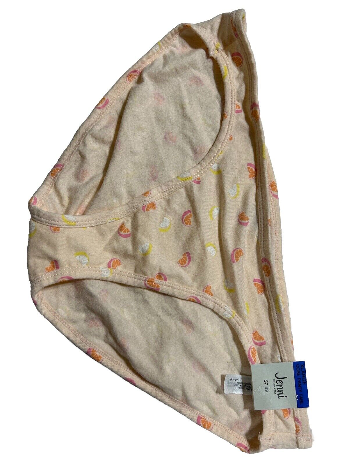 Jenni Women’s 100% Cotton Bikini Underwear Sliced Lemons Theme