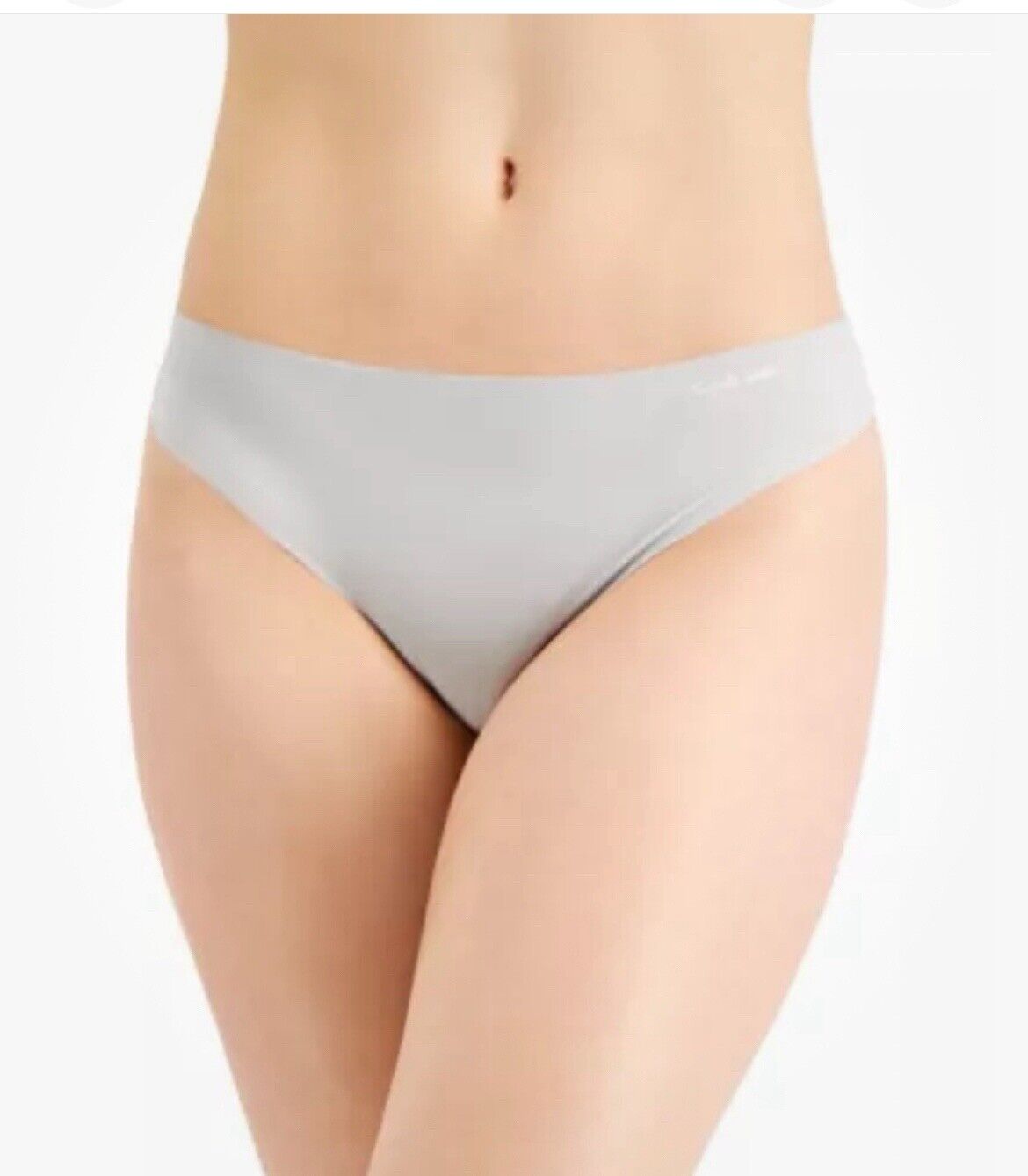 Calvin Klein Women’s Invisibles Thong Color Jet Gray